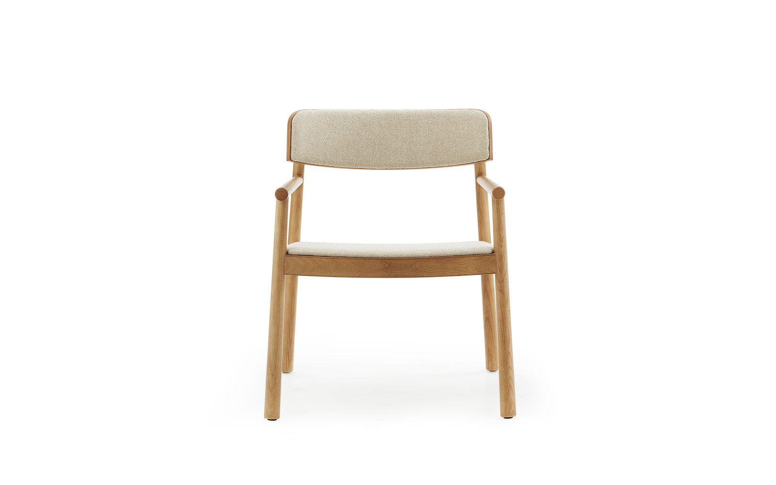 Entdecken Sie den stilvollen Timb Loungesessel Upholstery von Normann Copenhagen – ein elegantes Möbelstück, das Komfort und Design vereint.