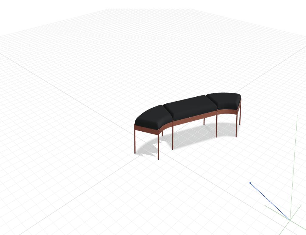 Nora NR1SP - Modulares Sitzsystem in Ziegelrot präsentiert im Onlineshop von KAQTU Design AG. Modulares Sofa ist von Mdd