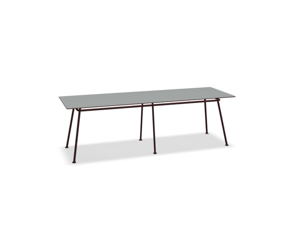New School NS824 - Gruppentisch in Grün präsentiert im Onlineshop von KAQTU Design AG. Konferenztisch ist von Mdd