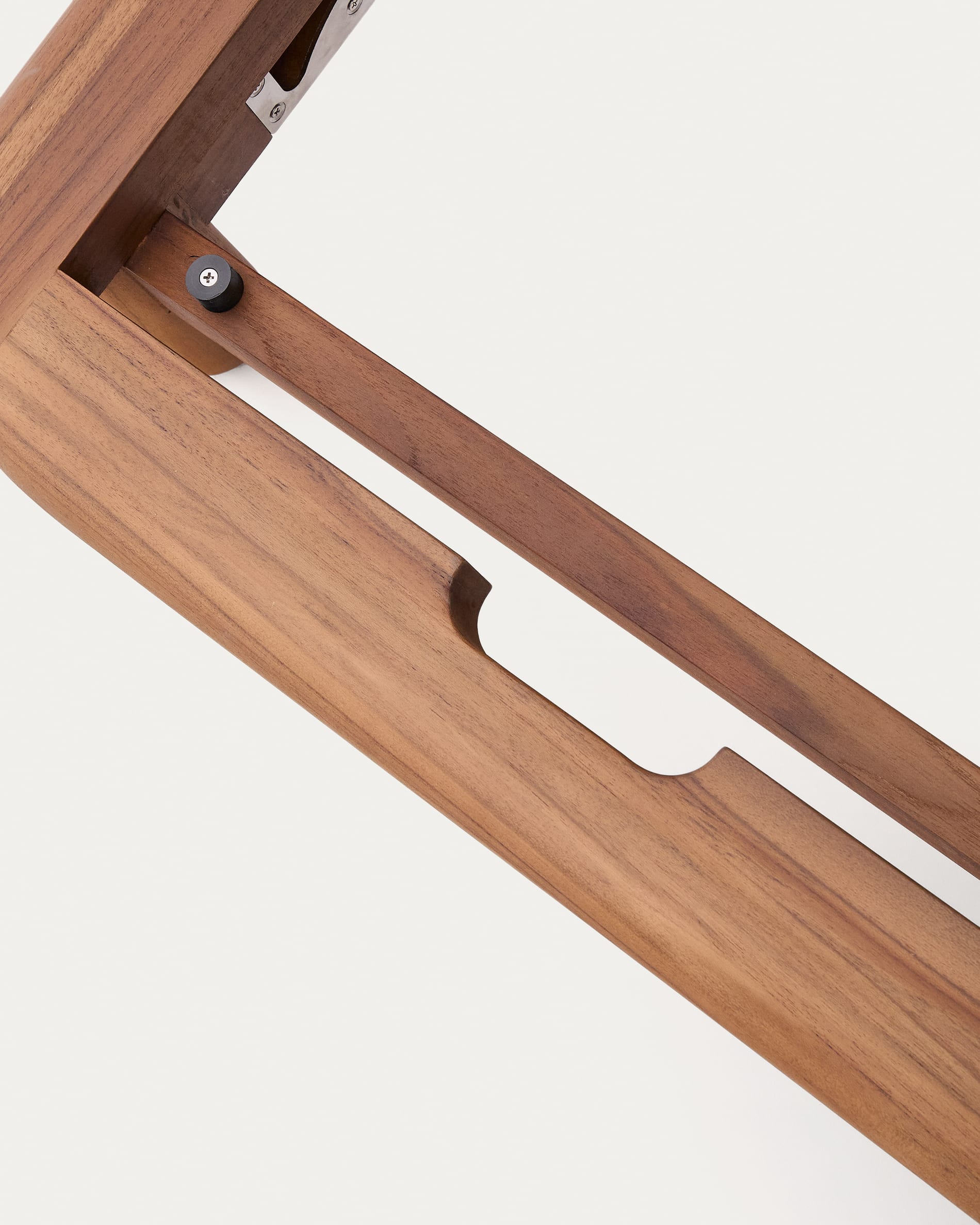 Genieße entspannte Stunden zu zweit auf der pflegeleichten 2er-Sonnenliege Turqueta aus hochwertigem Teakholz – ideal für deinen Garten!