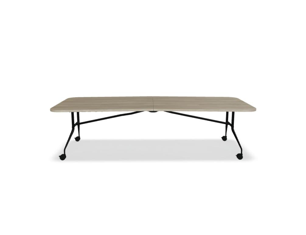 Plica PCZ032 - Klapptisch in Eiche Natur präsentiert im Onlineshop von KAQTU Design AG. Konferenztisch ist von Mdd