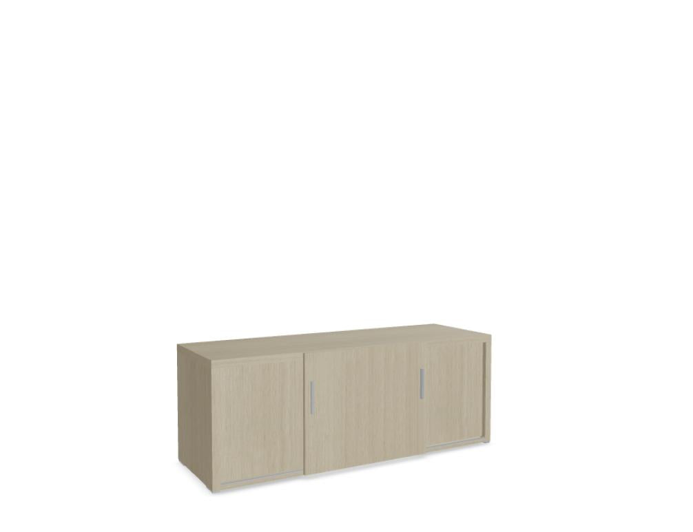 Quando QR16 - Chefzimmerschrank in Kanadische Eiche präsentiert im Onlineshop von KAQTU Design AG. Büroschrank ist von Mdd