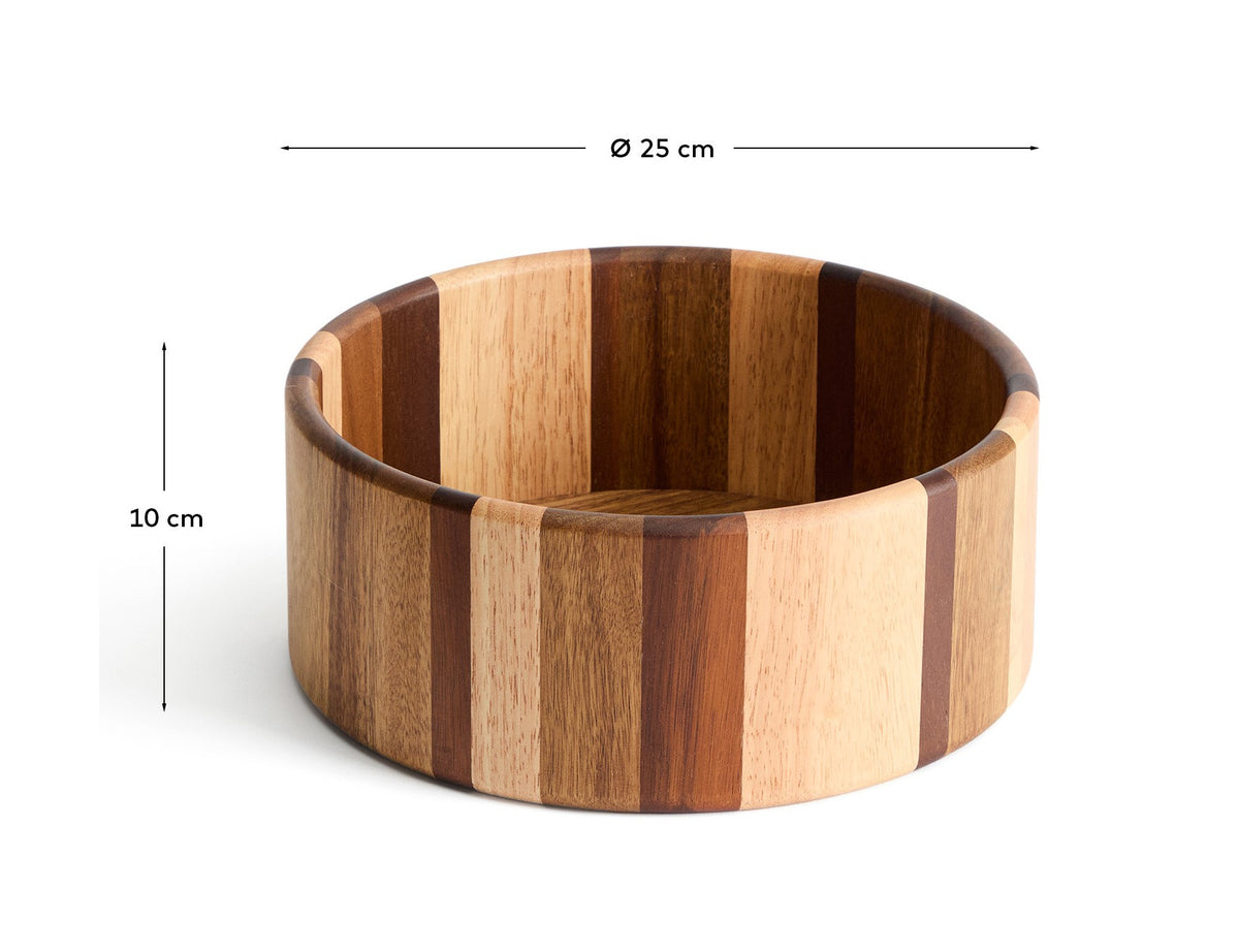 Schale Nover aus Akazienholz, FSC 100 % in Natur präsentiert im Onlineshop von KAQTU Design AG. Schale ist von Kave Home