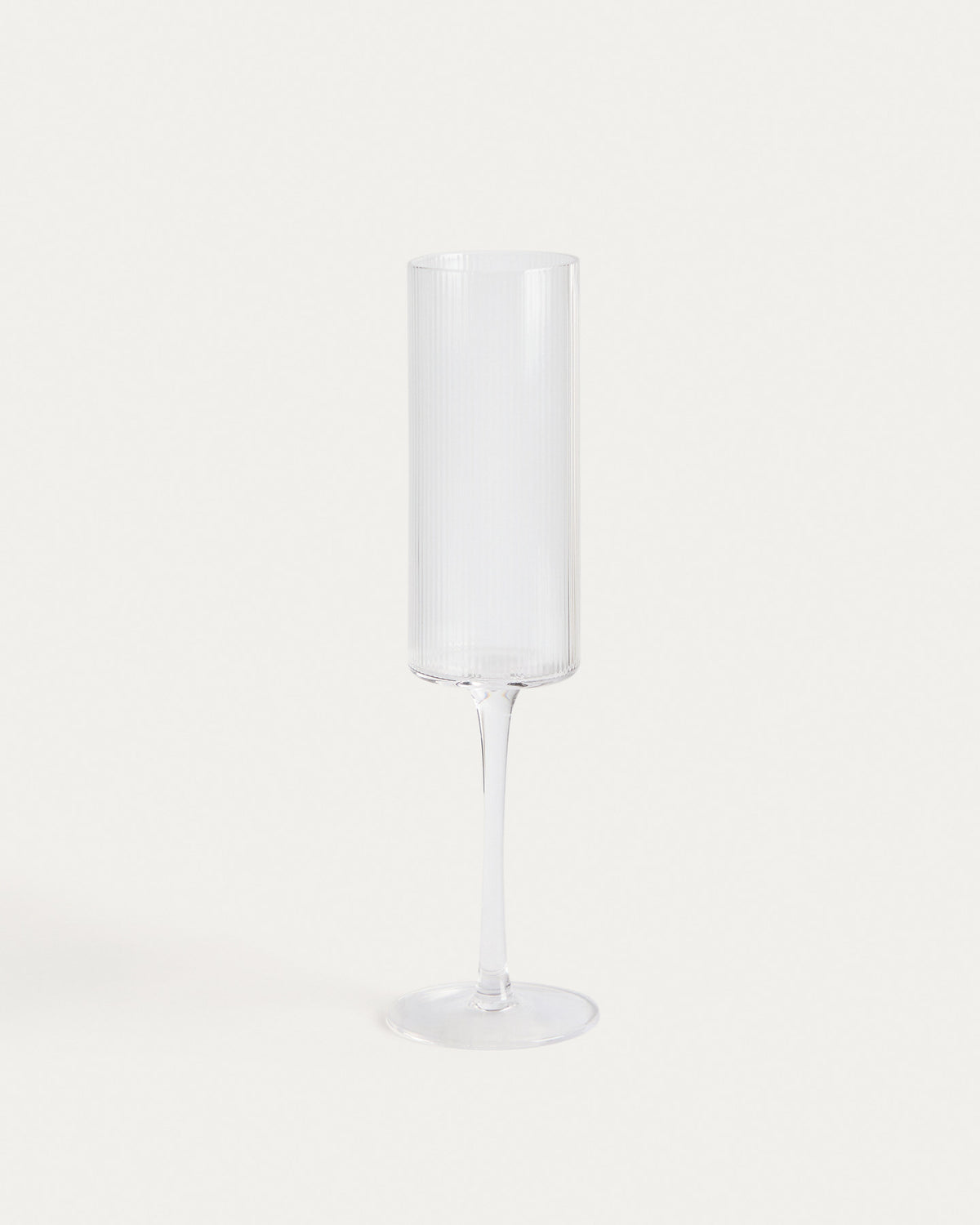 Sektglas Eluria aus klarem Glas, 24,5 cl in Transparent präsentiert im Onlineshop von KAQTU Design AG. Champagner Flutes ist von Kave Home