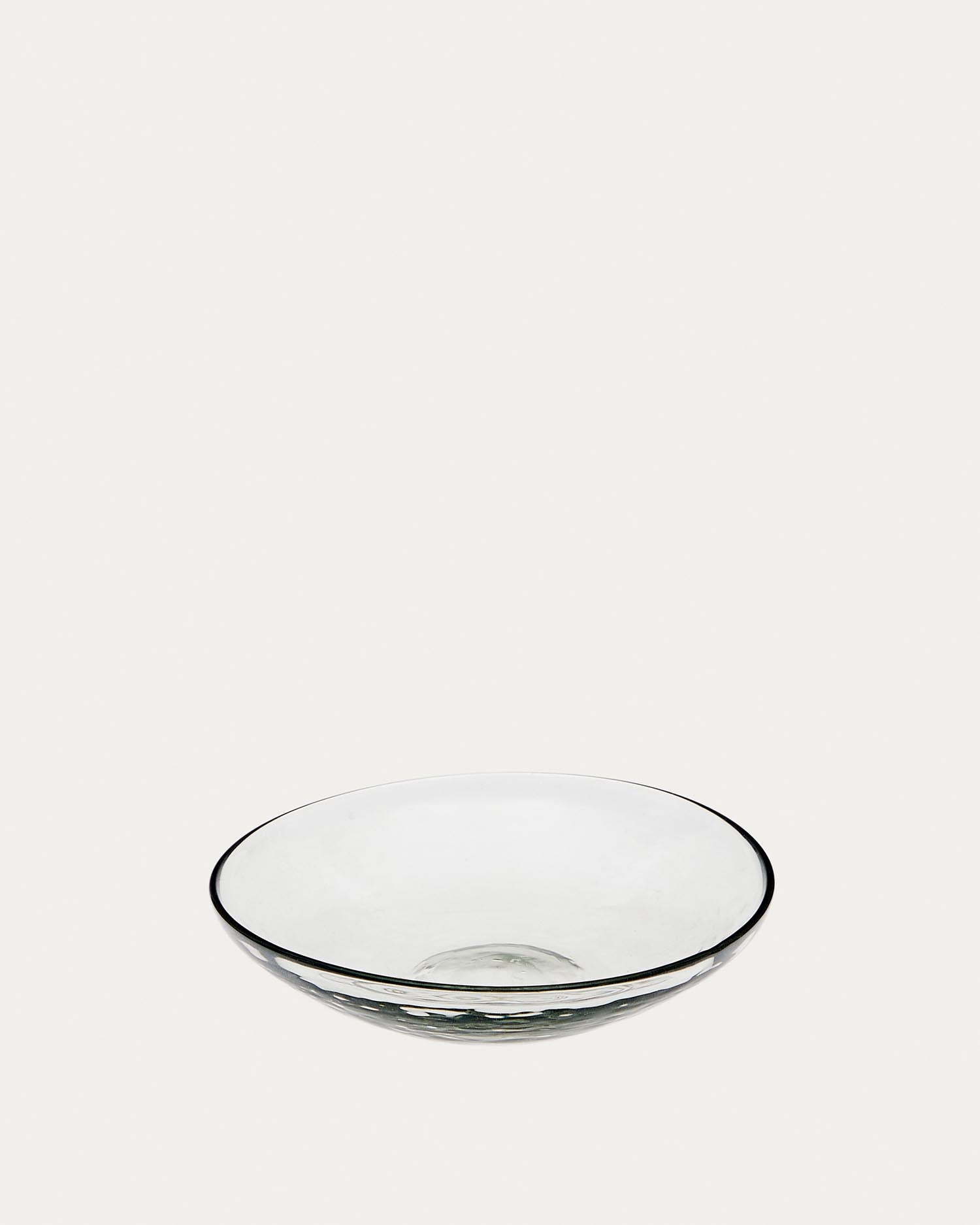 Kleine Silitia Schale aus Recyclingglas: Nachhaltig, elegant, vielseitig. Ideal für Deko, Küche oder Bad. Robust und stilvoll.