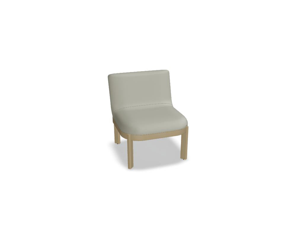 Ramp RMP1 - Sessel in Vanille präsentiert im Onlineshop von KAQTU Design AG. Sessel ist von Mdd
