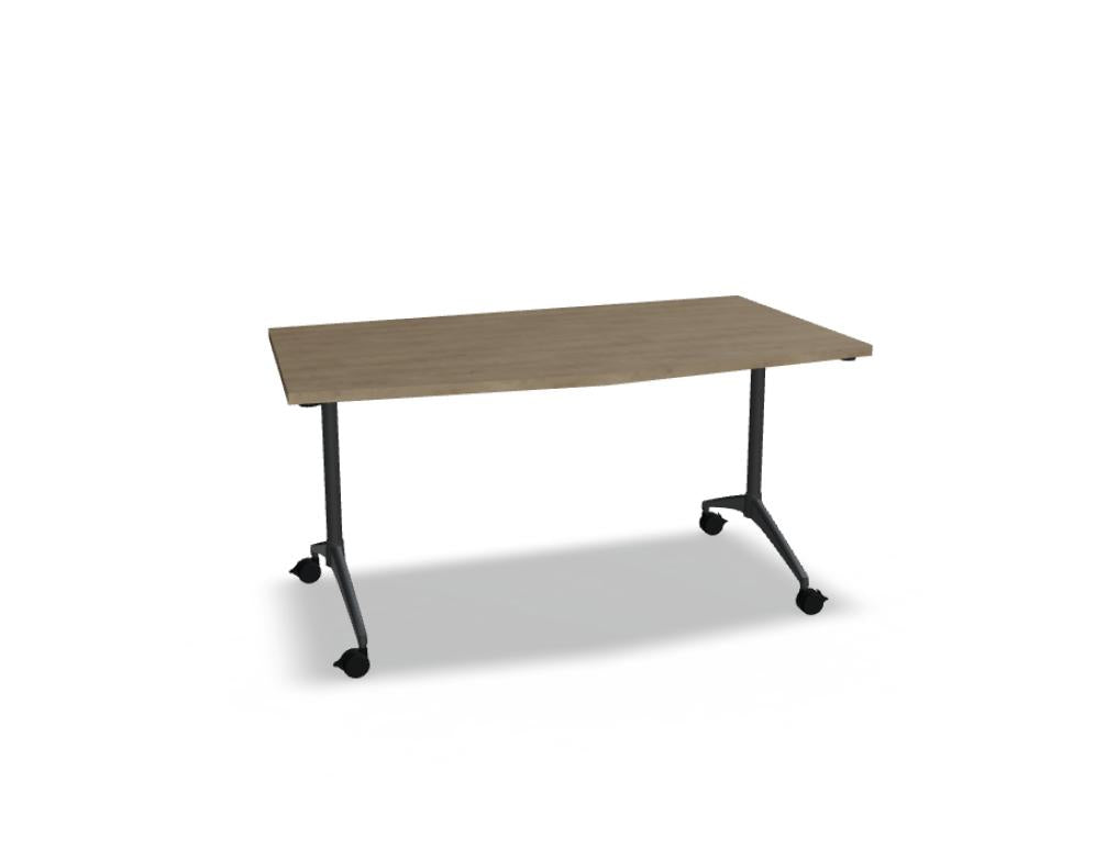 Revi RV12 - Klapptisch in Honigeiche präsentiert im Onlineshop von KAQTU Design AG. Konferenztisch ist von Mdd