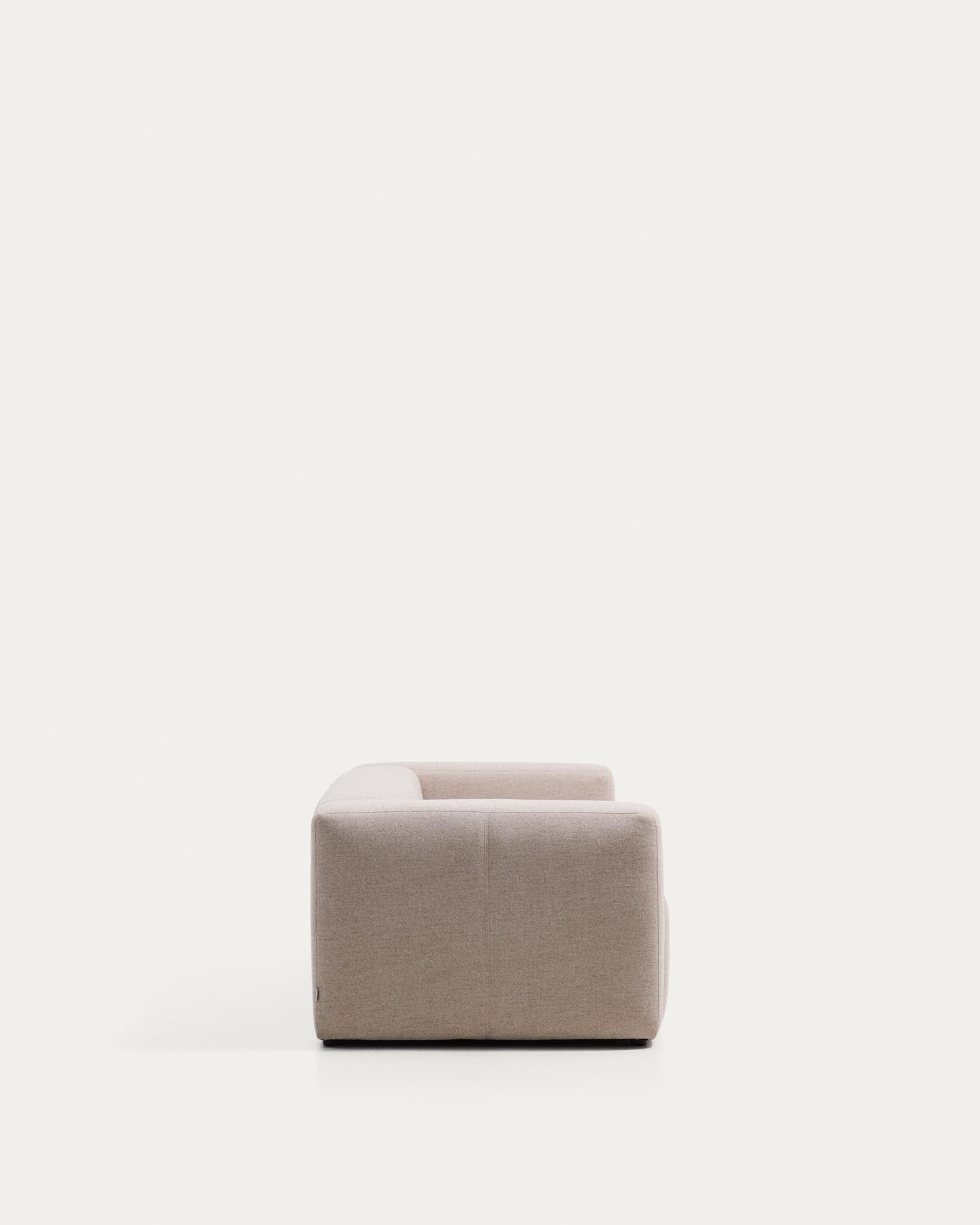 3-Sitzer-Sofa Blok in beiger Chenille, 240 cm, FSC Mix Credit in Beige präsentiert im Onlineshop von KAQTU Design AG. 3er Sofa ist von Kave Home