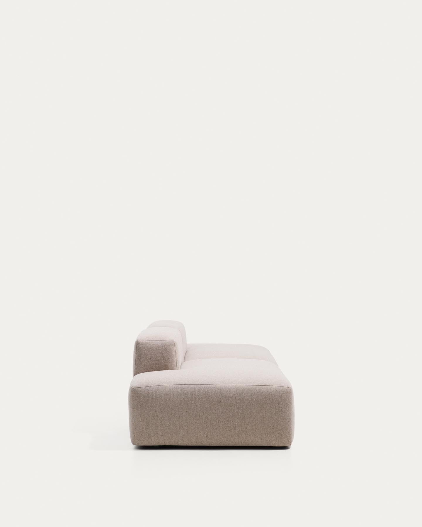 3-Sitzer-Sofa Blok in beiger Chenille, 290 cm, FSC Mix Credit in Beige präsentiert im Onlineshop von KAQTU Design AG. 3er Sofa ist von Kave Home