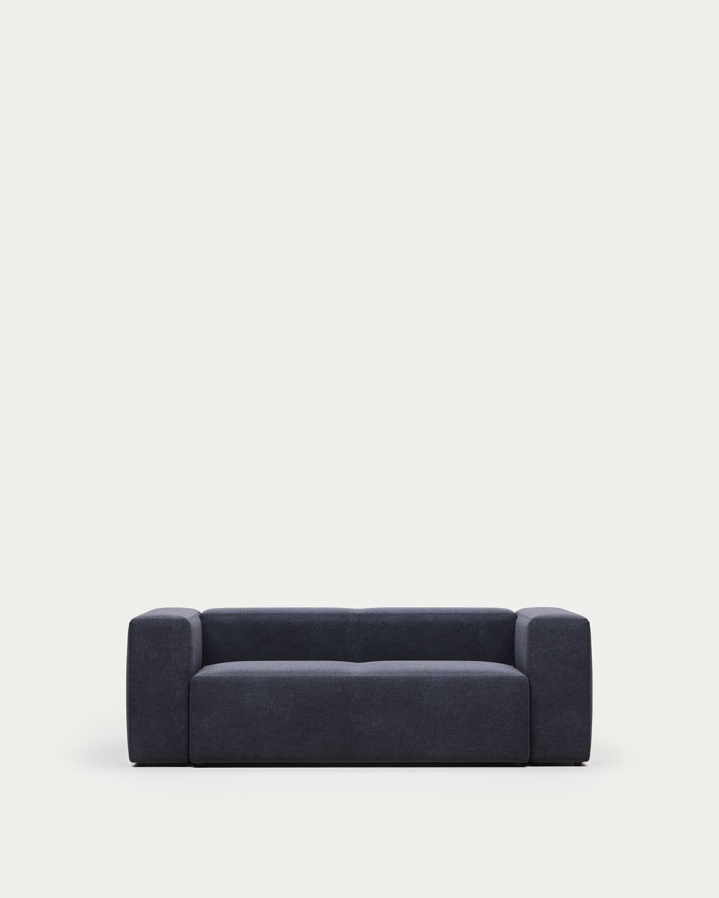 Blok 2-Sitzer-Sofa blau 210 cm FR in Blau präsentiert im Onlineshop von KAQTU Design AG. 2er Sofa ist von Kave Home