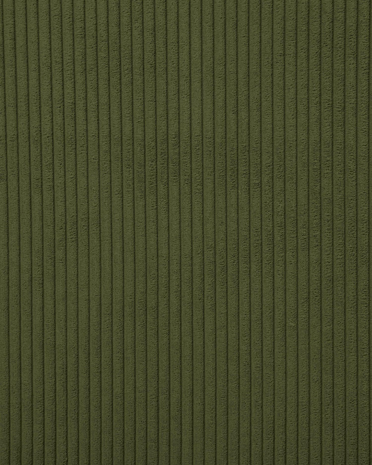 Elegantes 2-Sitzer-Sofa Blok mit rechter Chaiselongue, grünem Cord und 240 cm Breite – perfekter Komfort und Stil für Ihr Zuhause.