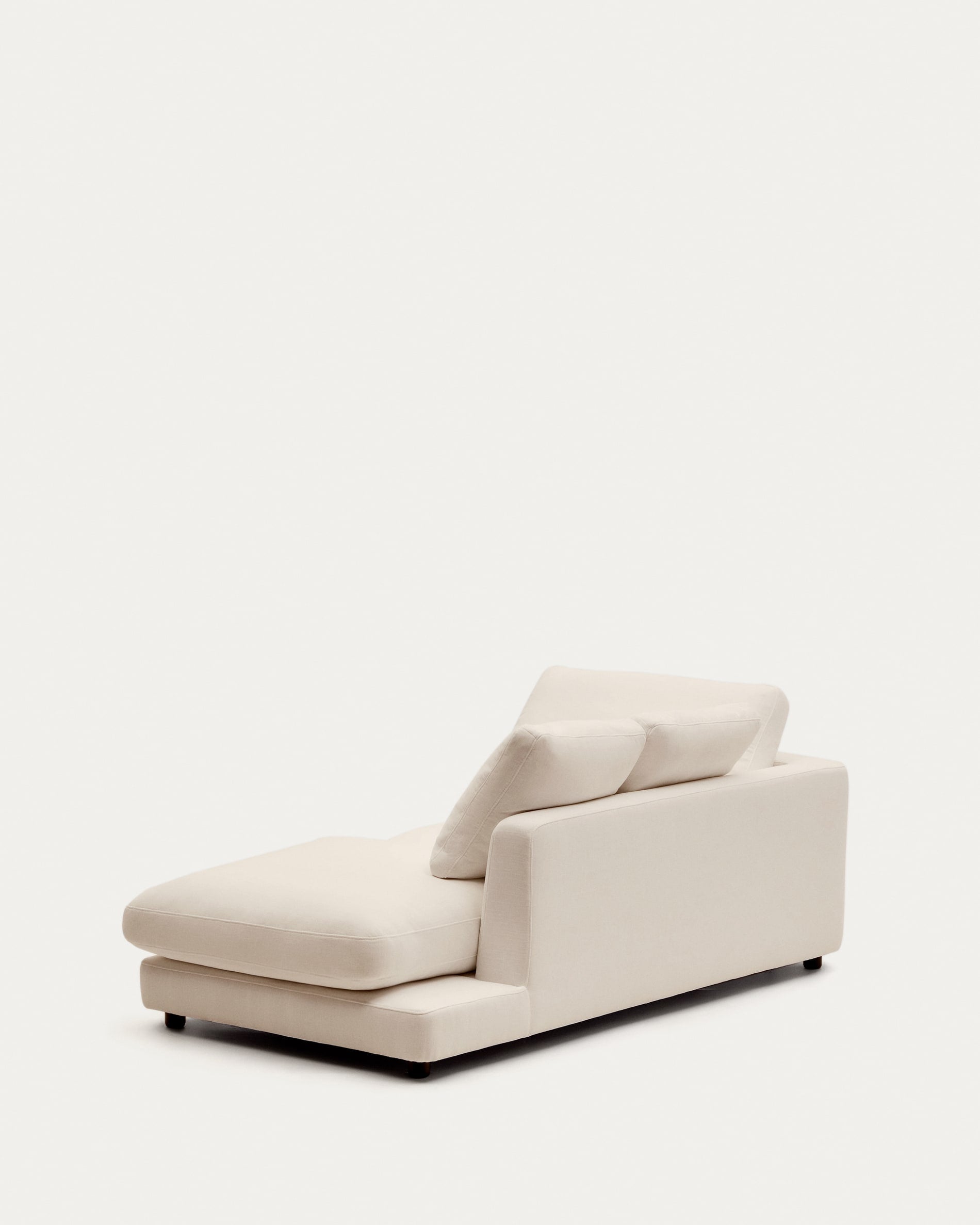 Stilvolle Chaiselongue Gala in Beige von Kave Home, 193 x 105 cm, ideal für modernes Wohnen und entspannte Momente.