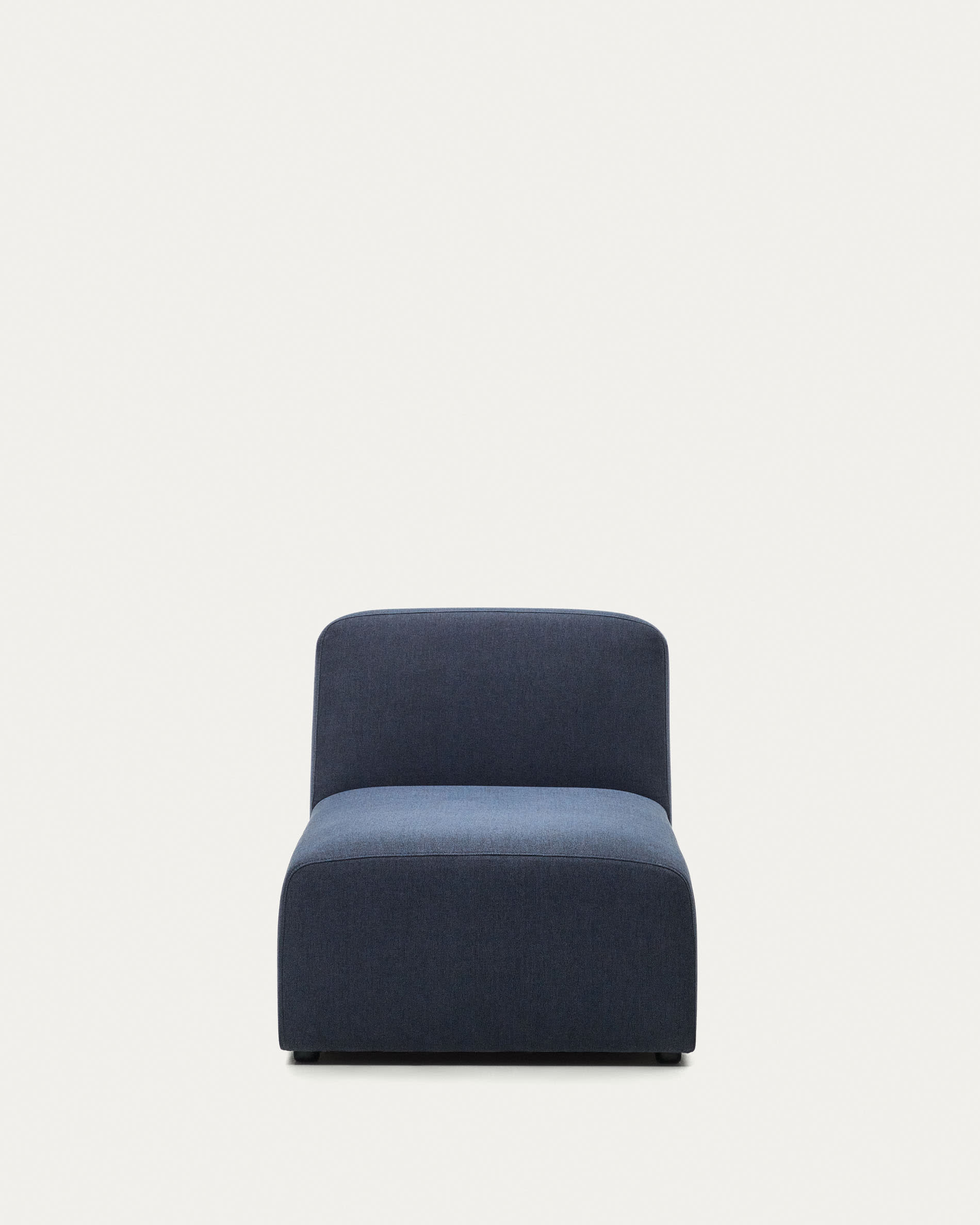 Neom Chaiselongue-Modul in Blau, 152x75 cm, FSC-zertifiziert, von Kave Home – modern, komfortabel und umweltfreundlich.