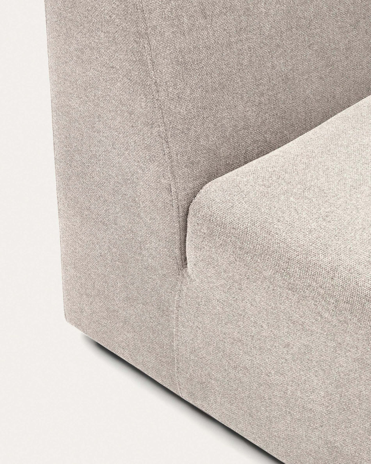 Neom Sitzmodul in Beige 75 cm FSC Mix Credit in Beige präsentiert im Onlineshop von KAQTU Design AG. Modulares Sofa ist von Kave Home
