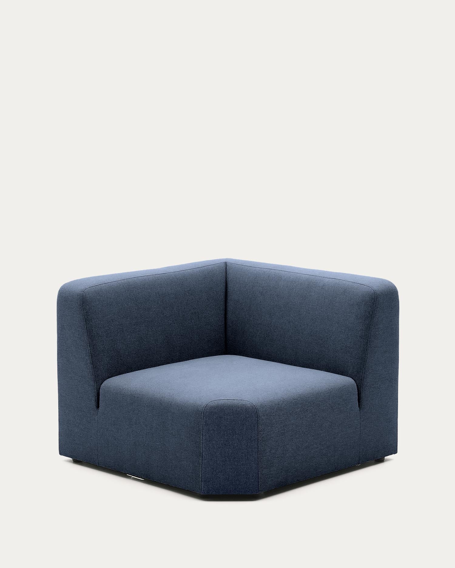 Neom Eckmodul Blau 75 cm FSC Mix Credit in Dunkelblau präsentiert im Onlineshop von KAQTU Design AG. Modulares Sofa ist von Kave Home