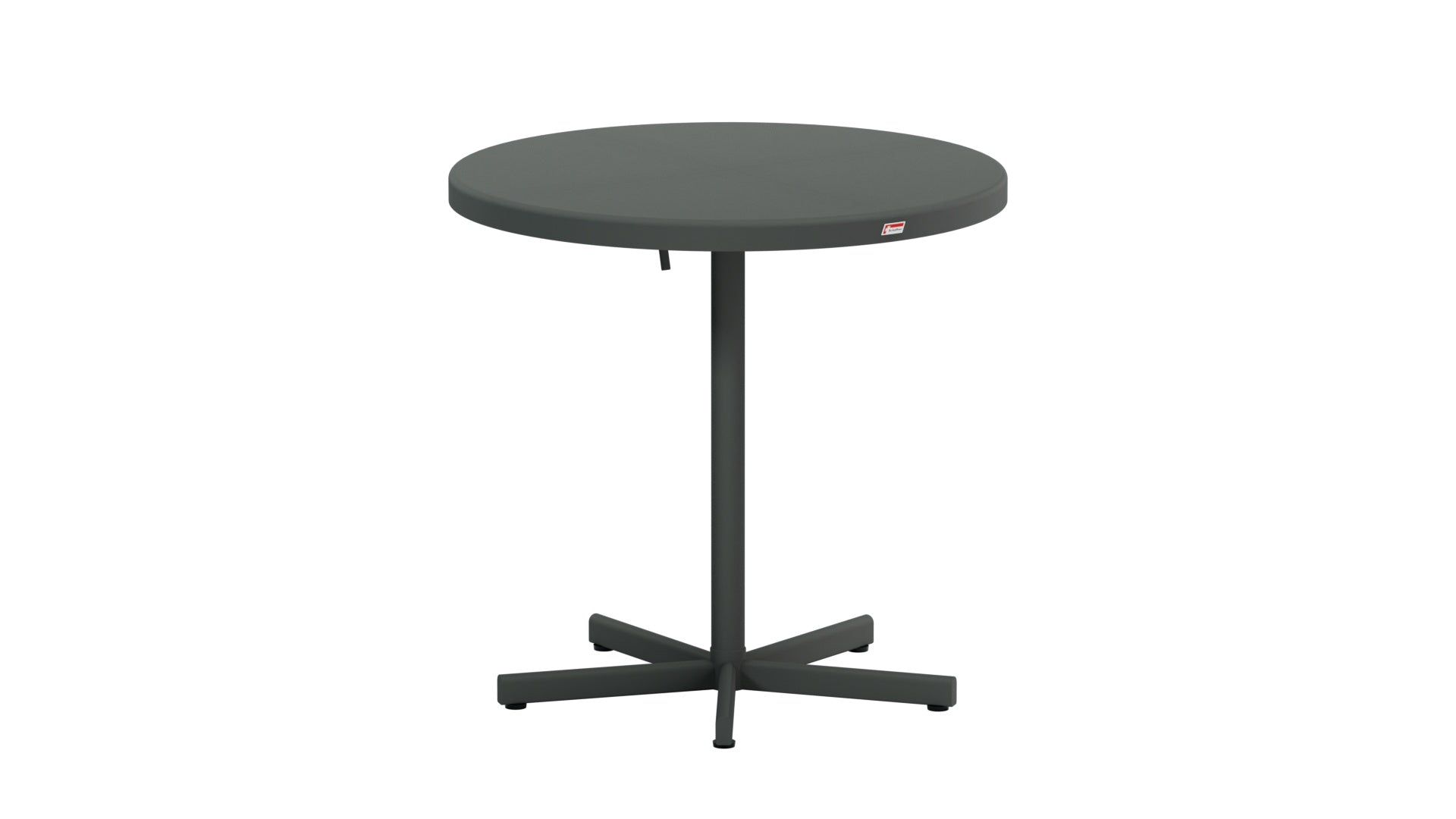 Bodensee Glasfaser-Gartentisch ø75 klappbar in Graphit präsentiert im Onlineshop von KAQTU Design AG. Gartentisch ist von Schaffner