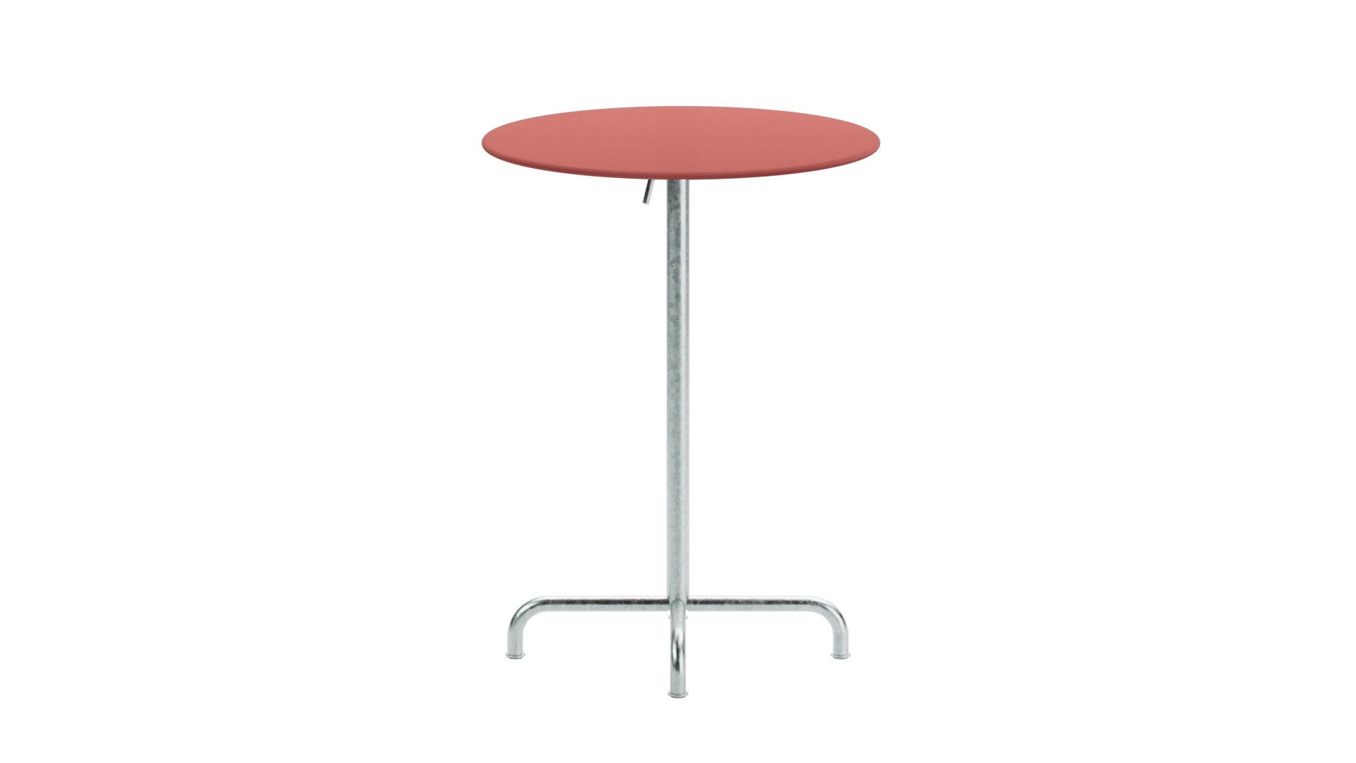 Rigi Metall-Stehtisch Outdoor ø80 / 110 klappbar in Ahornrot präsentiert im Onlineshop von KAQTU Design AG. Hochtisch Outdoor ist von Schaffner