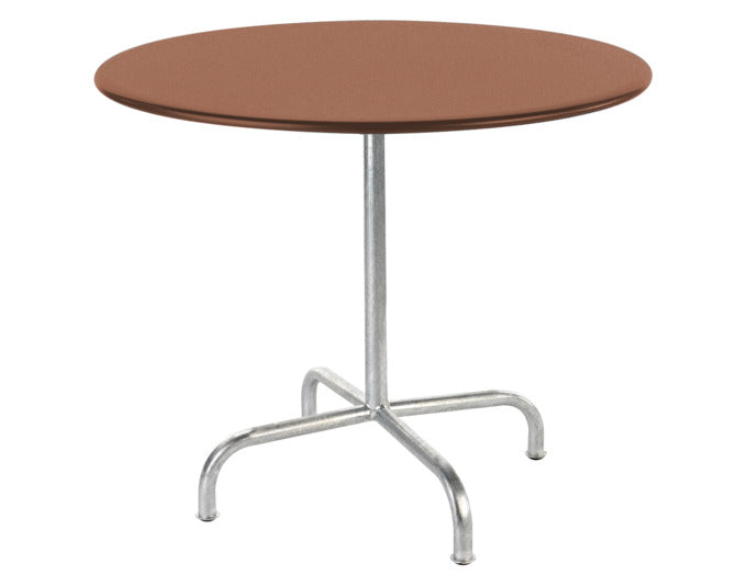 Erleben Sie den Tisch Rigi ø 120 cm von Schaffner – ein stilvoller, robuster Gartentisch, ideal für gesellige Stunden im Freien.