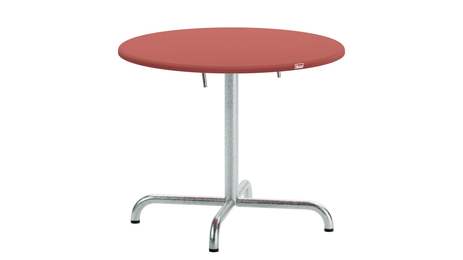 Moderner klappbarer Gartentisch aus robustem Glasfaser, Ø75 cm, ideal für entspannte Stunden im Freien, stilvoll und pflegeleicht.