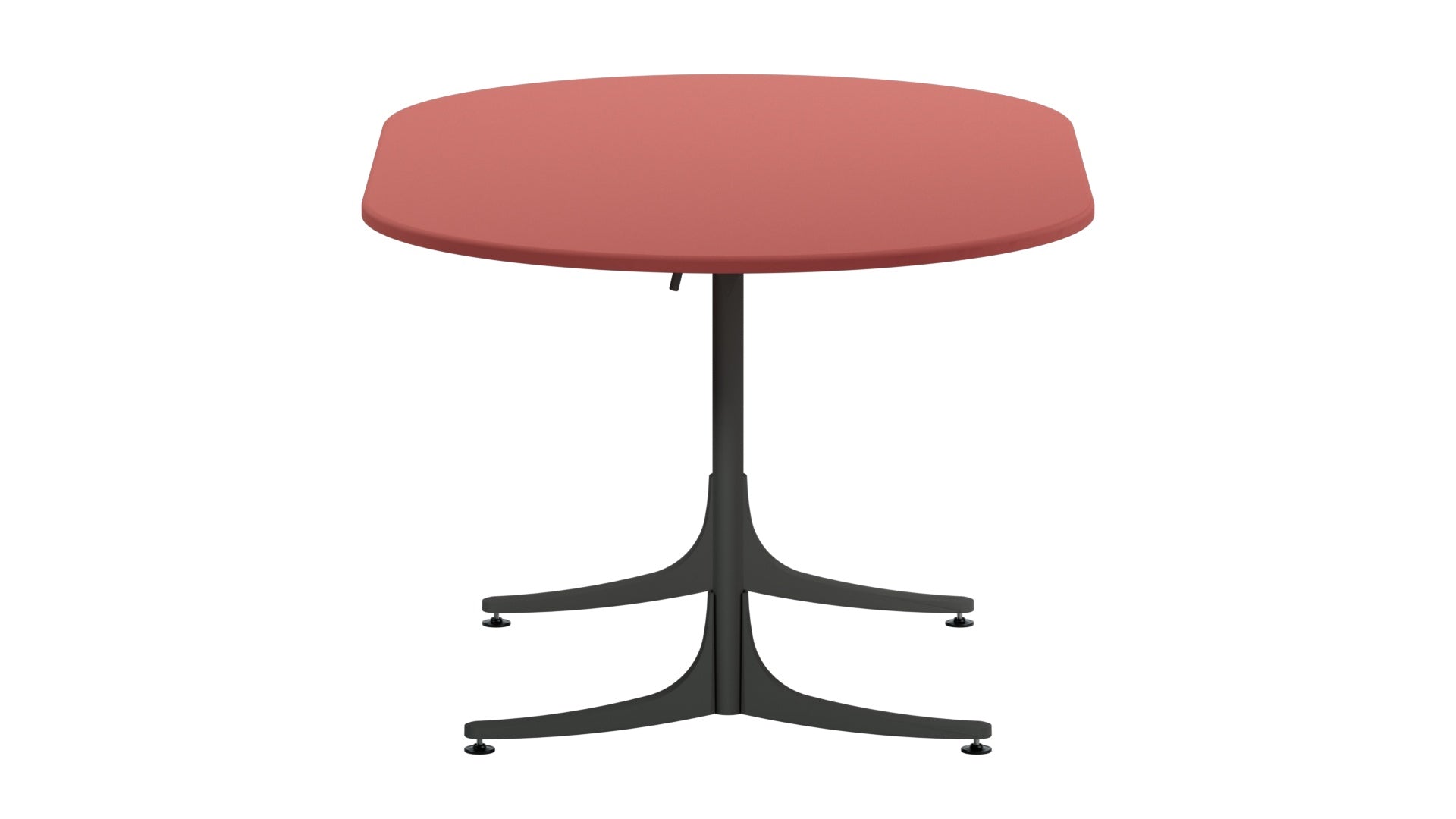 Hochwertiger, ovaler Klapptisch aus wetterfesten Glasfaserplatten, UV-beständig, robust und Made in Switzerland – ideal für flexible Gartenmomente.