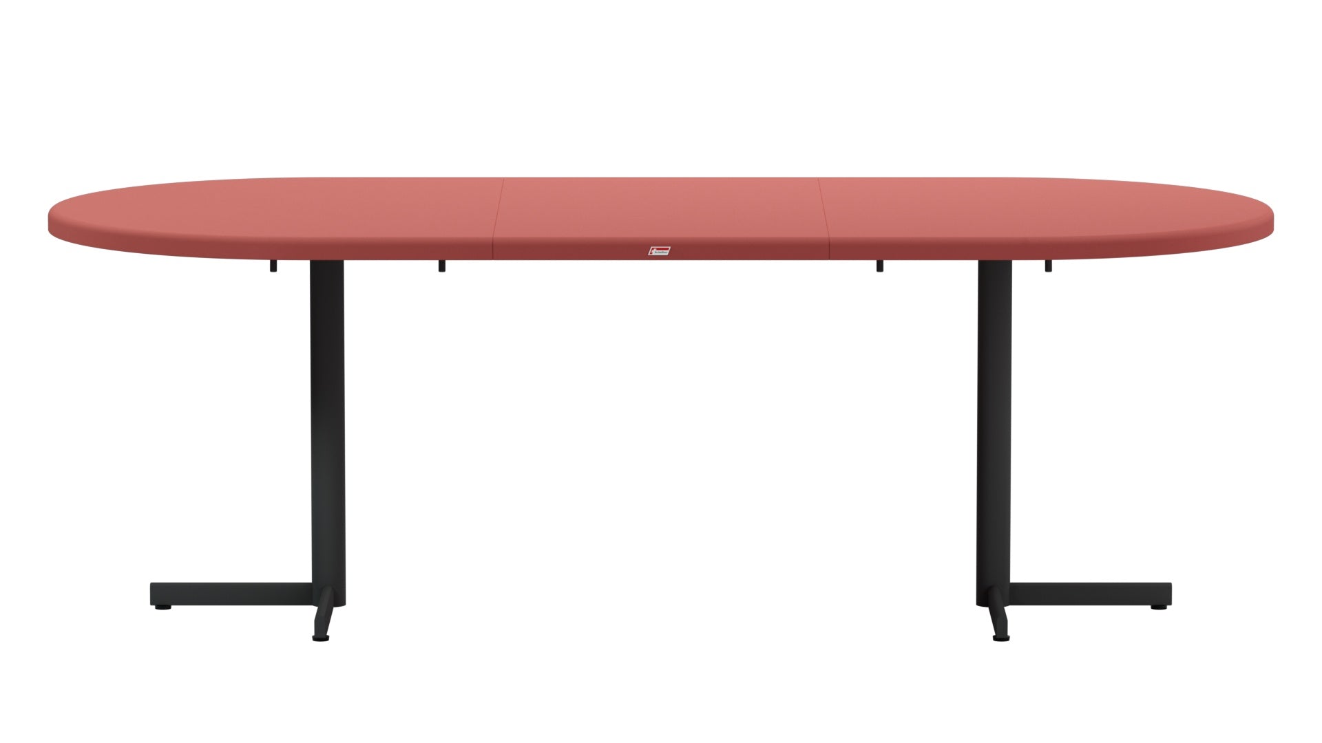 Bodensee Glasfaser-Gartentisch 160/218x95 oval klappbar, ausziehbar in Ahornrot präsentiert im Onlineshop von KAQTU Design AG. Gartentisch ist von Schaffner