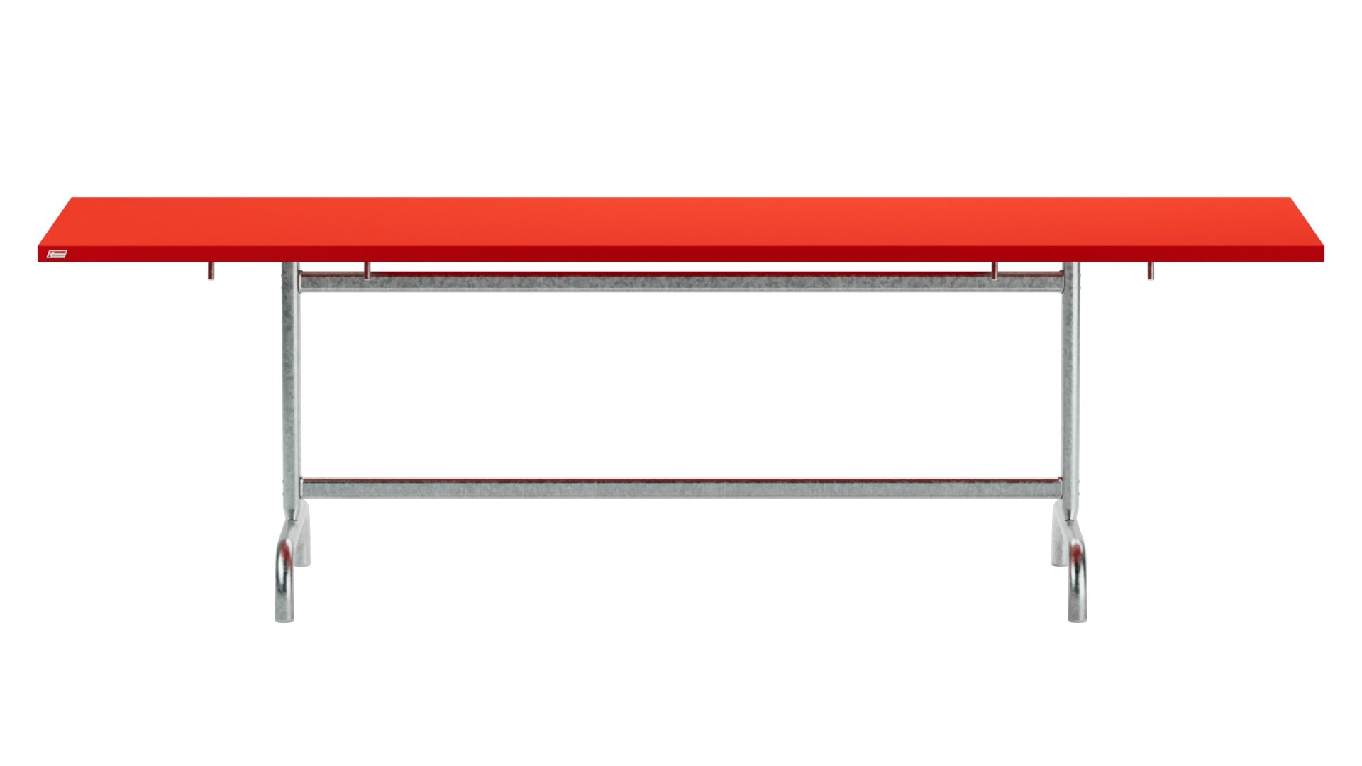 Säntis Metall-Gartentisch 240x80 klappbar in Rot präsentiert im Onlineshop von KAQTU Design AG. Gartentisch ist von Schaffner