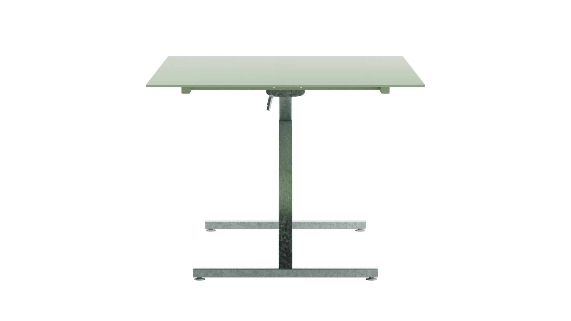 Bernardino Gartentisch aus Glasfaser 220x100 klappbar in Pastellgrün präsentiert im Onlineshop von KAQTU Design AG. Gartentisch ist von Schaffner