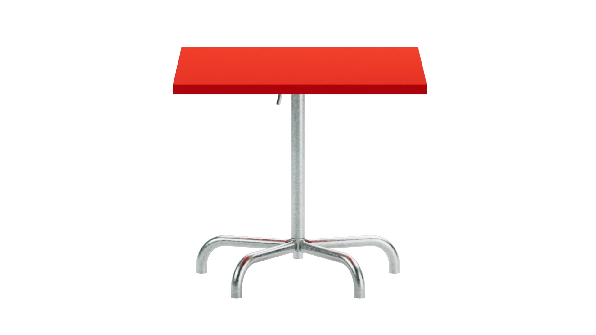 Hochwertiger Schweizer Säntis Metall-Gartentisch 80x80, klappbar, wetterfest, langlebig und platzsparend – perfekt für Garten, Balkon und Terrasse.