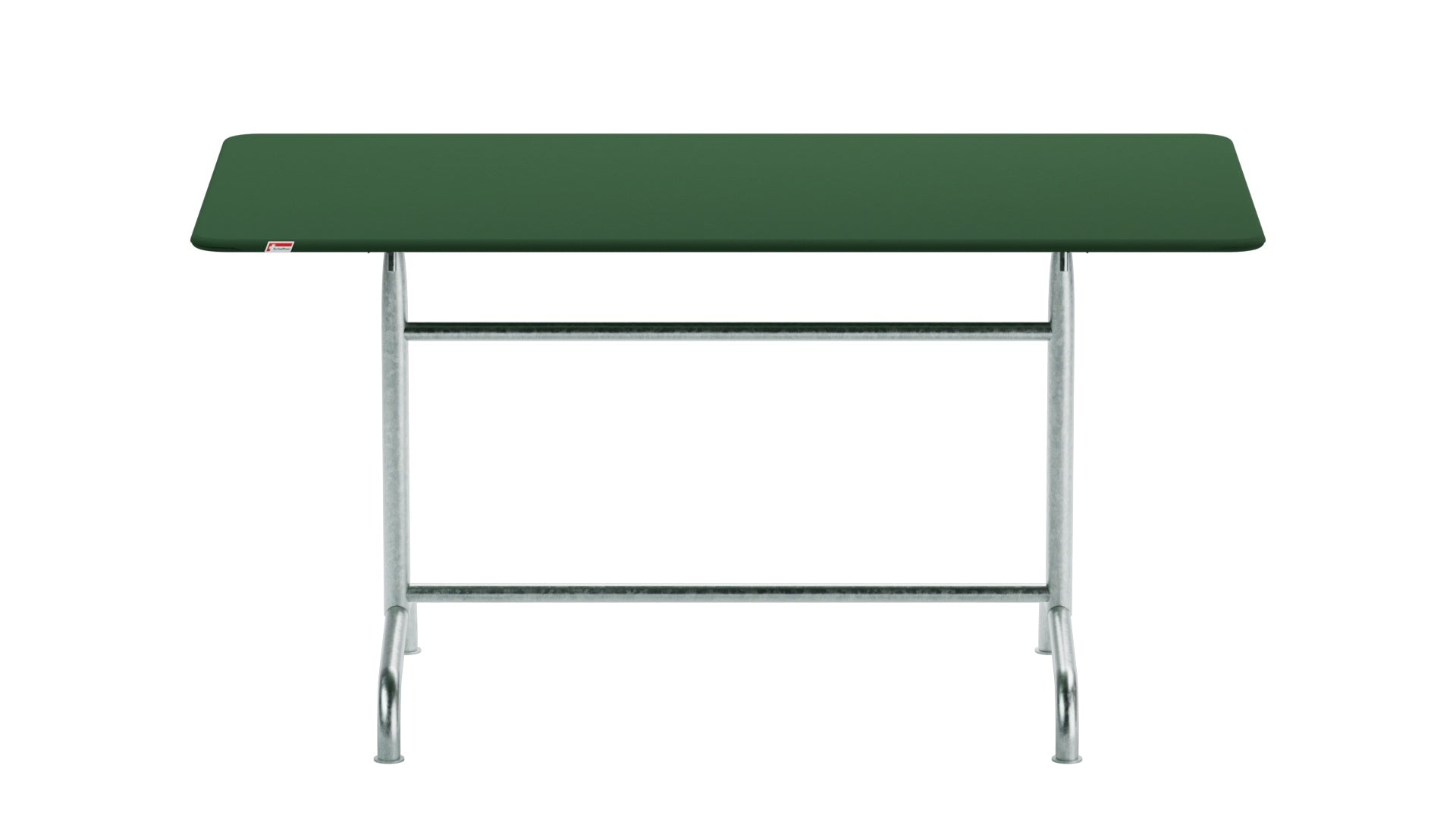 Rigi Metall-Gartentisch 140x80 klappbar in Tannengrün präsentiert im Onlineshop von KAQTU Design AG. Gartentisch ist von Schaffner