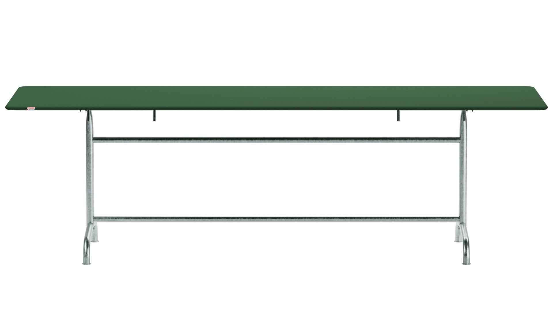 Rigi Metall-Gartentisch 240x80 klappbar in Tannengrün präsentiert im Onlineshop von KAQTU Design AG. Gartentisch ist von Schaffner