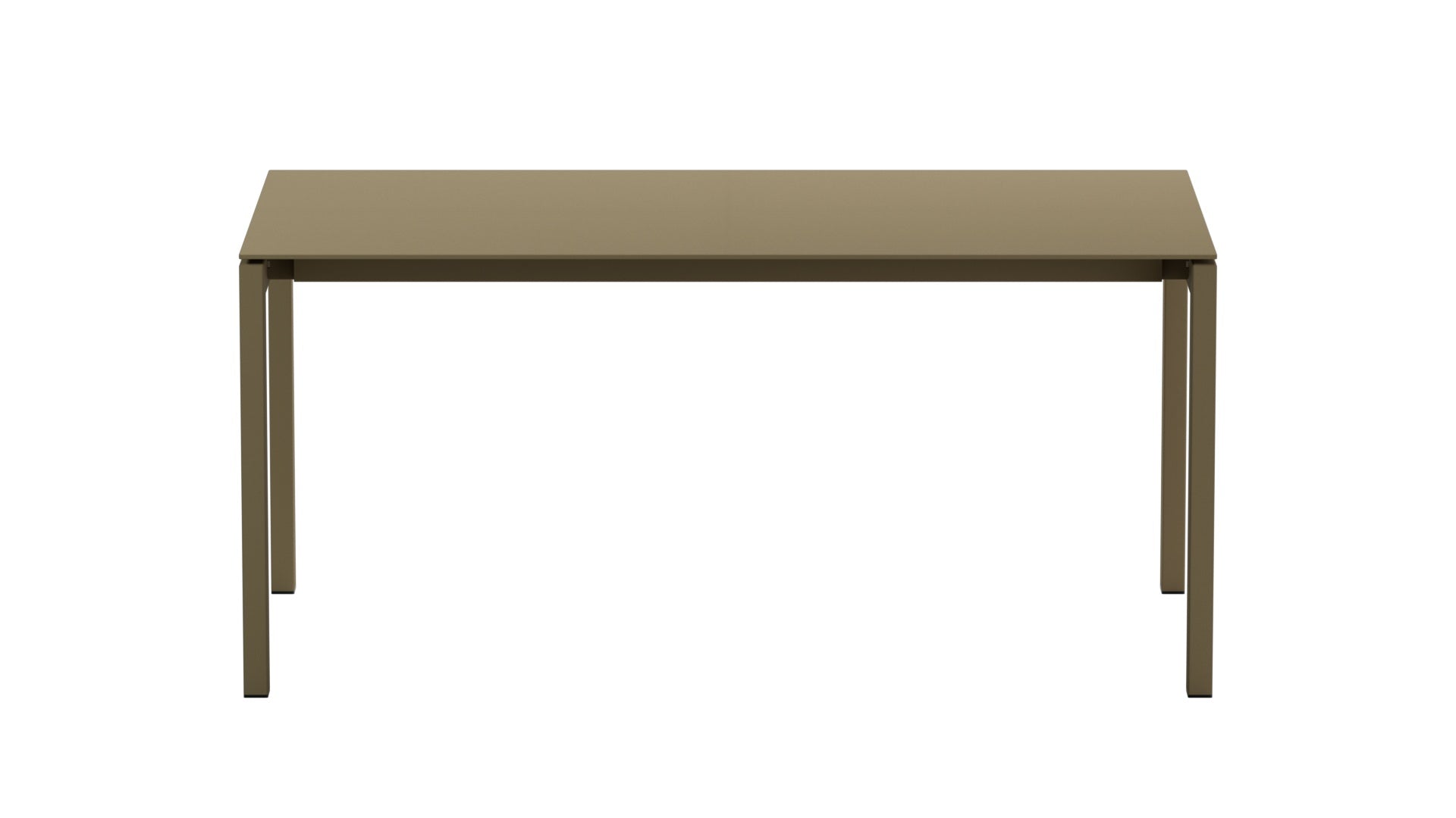 Luzern Glasfaser-Gartentisch 160x90 in Champagner präsentiert im Onlineshop von KAQTU Design AG. Gartentisch ist von Schaffner