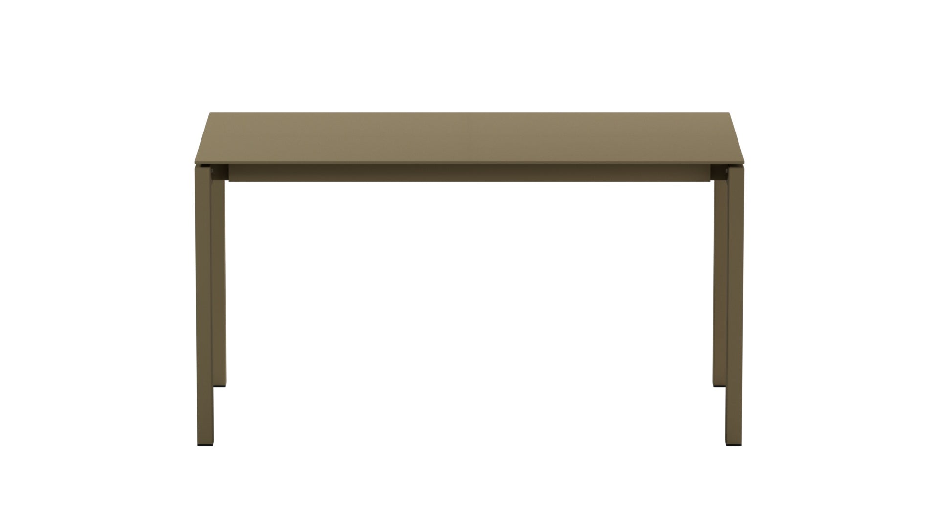 Luzern Glasfaser-Gartentisch 140x80 in Champagner präsentiert im Onlineshop von KAQTU Design AG. Gartentisch ist von Schaffner
