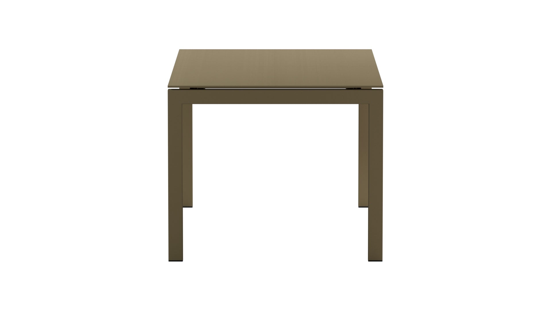 Luzern Glasfaser-Gartentisch 160/220x90 ausziehbar in Champagner präsentiert im Onlineshop von KAQTU Design AG. Gartentisch ist von Schaffner