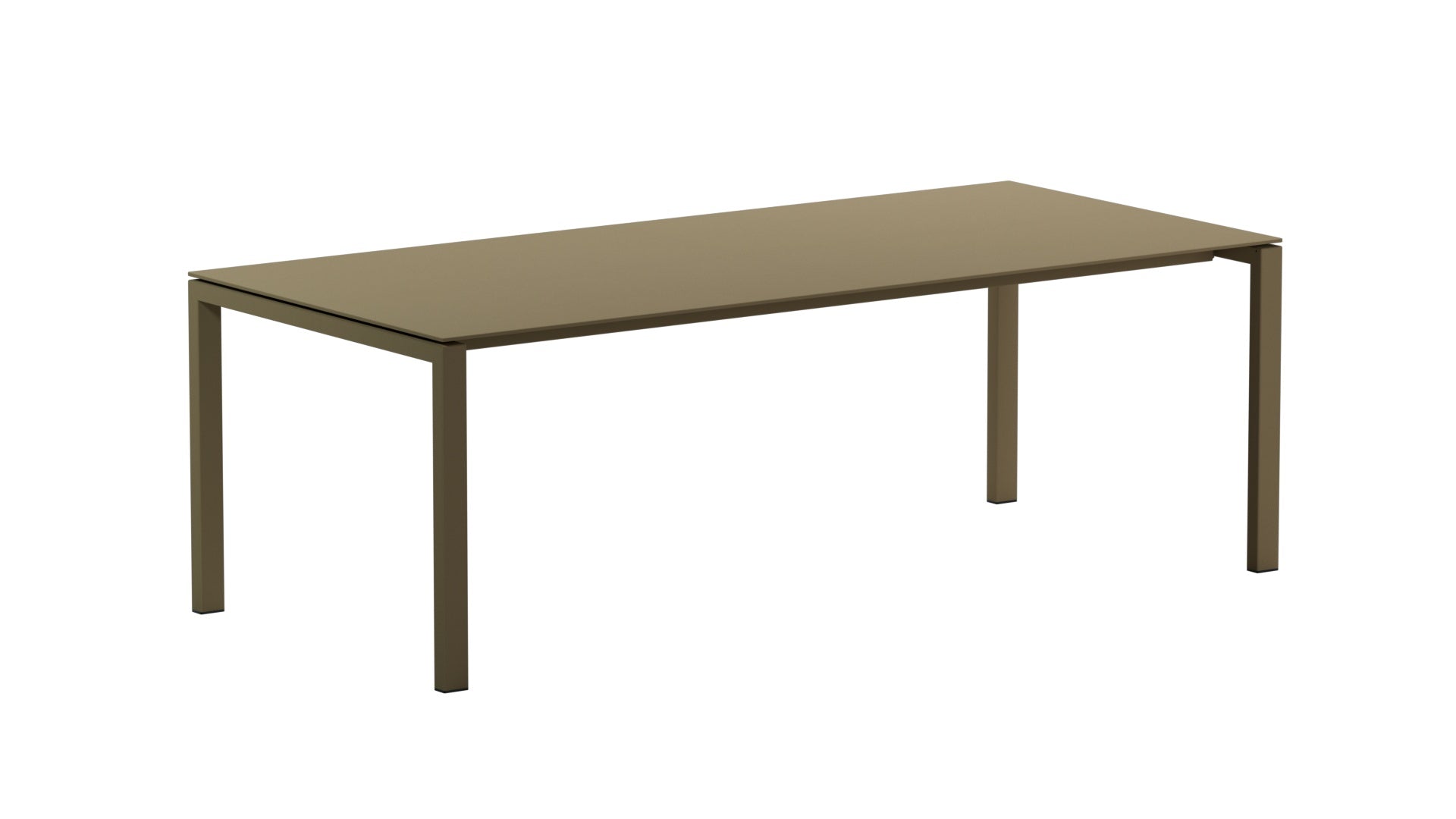 Luzern Glasfaser-Gartentisch 220x100 in Champagner präsentiert im Onlineshop von KAQTU Design AG. Gartentisch ist von Schaffner