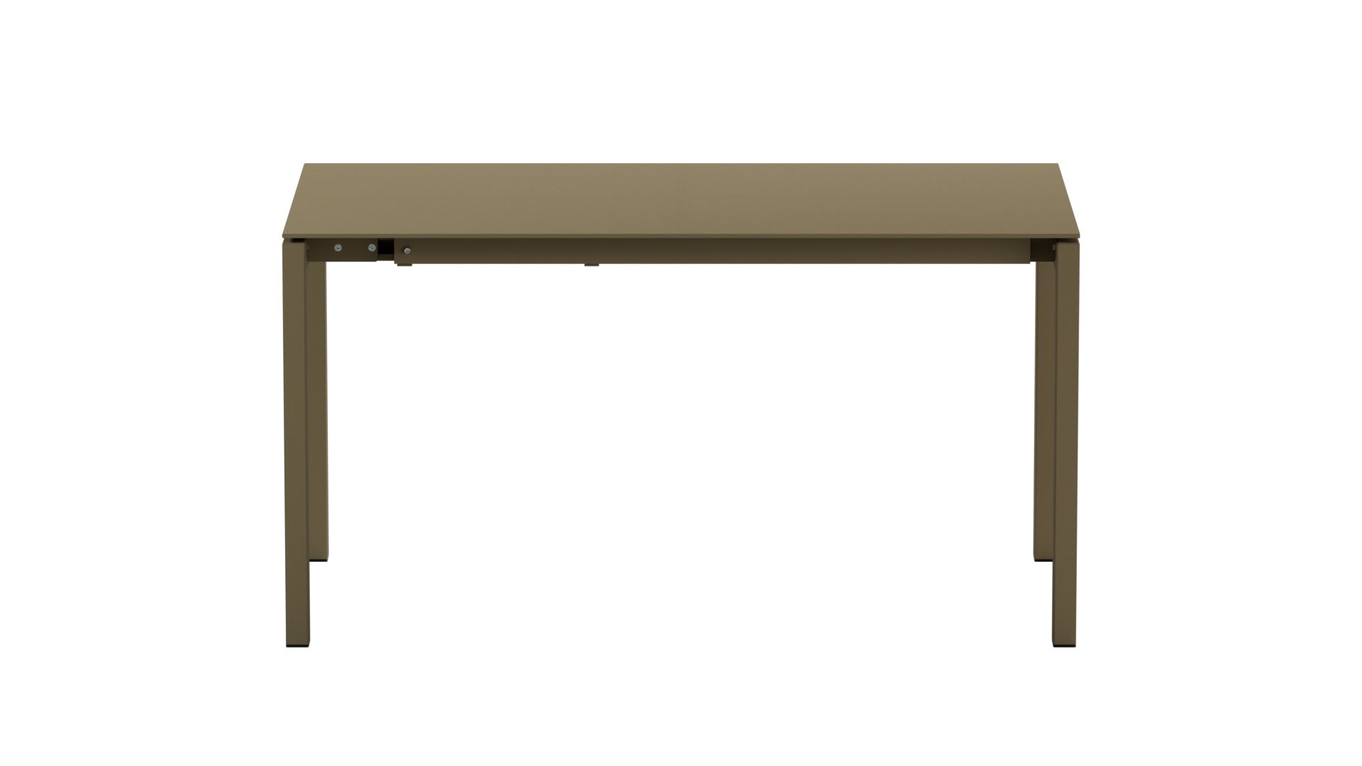 Luzern Glasfaser-Gartentisch 140/200x80 ausziehbar in Champagner präsentiert im Onlineshop von KAQTU Design AG. Gartentisch ist von Schaffner