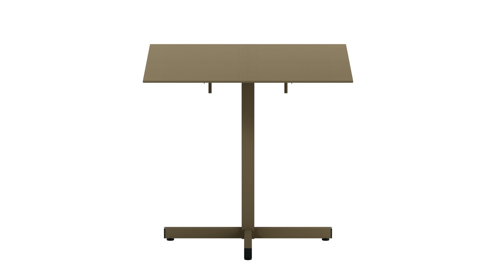 Luzern Glasfaser-Gartentisch Decor 80x80 klappbar in Champagner präsentiert im Onlineshop von KAQTU Design AG. Gartentisch ist von Schaffner
