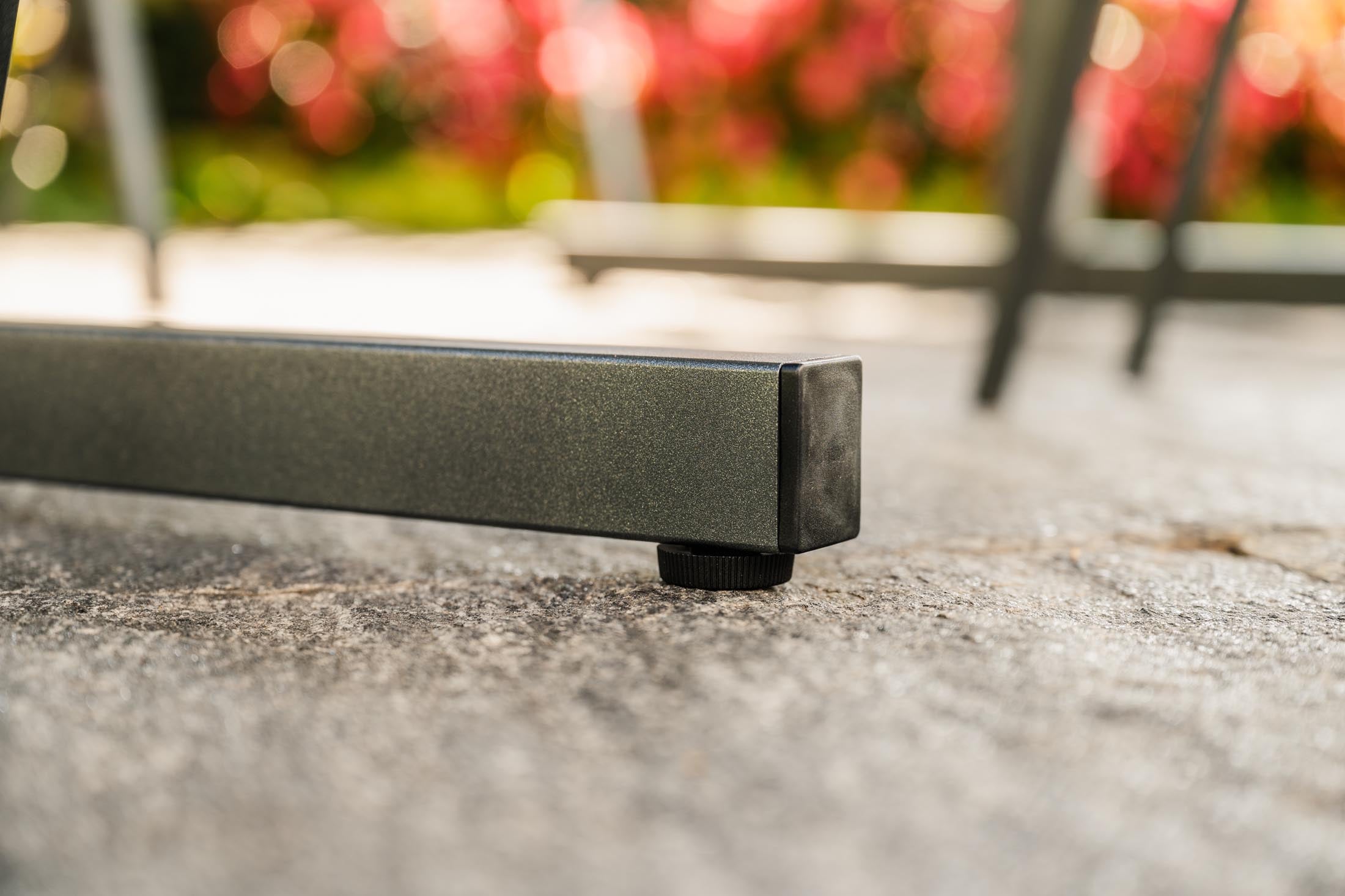 Luzern Glasfaser-Gartentisch Decor 120x80 klappbar in Graphit präsentiert im Onlineshop von KAQTU Design AG. Gartentisch ist von Schaffner