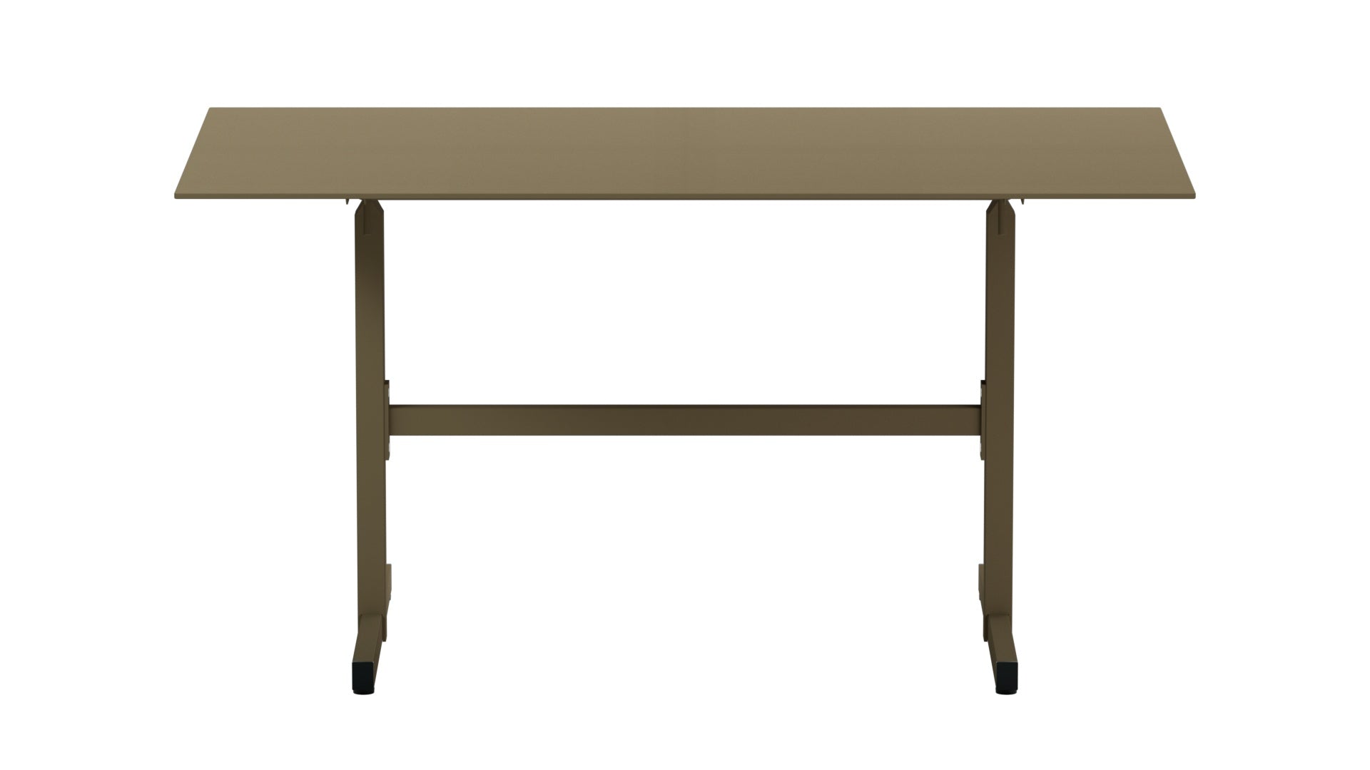 Luzern Glasfaser-Gartentisch Decor 140x80 klappbar in Champagner präsentiert im Onlineshop von KAQTU Design AG. Gartentisch ist von Schaffner