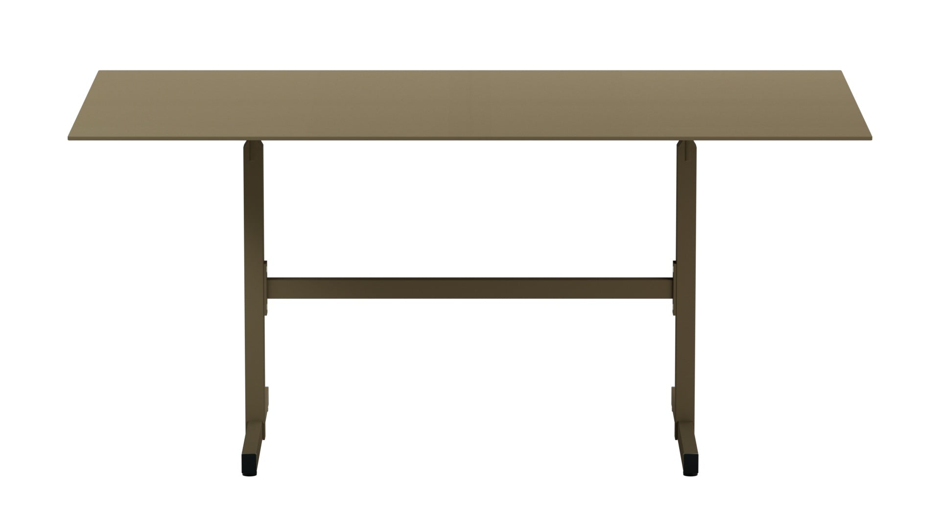 Luzern Glasfaser-Gartentisch Decor 160x90 klappbar in Champagner präsentiert im Onlineshop von KAQTU Design AG. Gartentisch ist von Schaffner