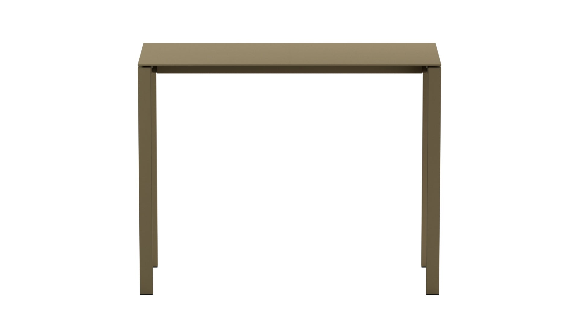 Luzern Glasfaser-Stehtisch Outdoor Decor 140x60 in Champagner präsentiert im Onlineshop von KAQTU Design AG. Hochtisch Outdoor ist von Schaffner