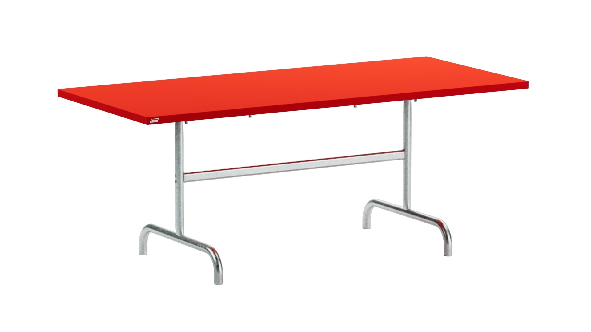 Hochwertiger Säntis Metall-Gartentisch 180x80 cm, klappbar, wetterfest, langlebig, Swiss Made, ideal für Garten, Terrasse & Balkon.