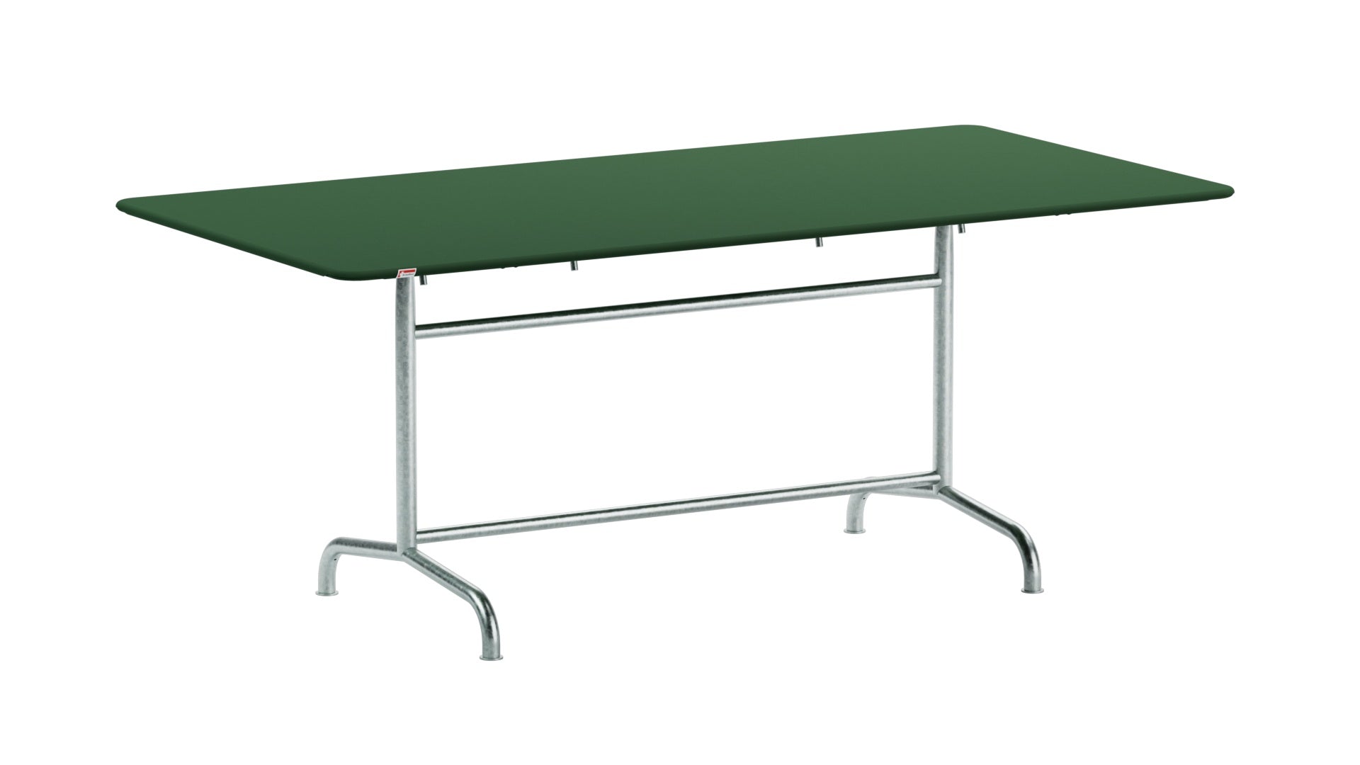 Hochwertiger Rigi Metall-Gartentisch 180x90 cm, klappbar, wetterfest, rostfrei, Schweizer Qualität, langlebig, pflegeleicht, ideal für Garten, Terrasse & Balkon.