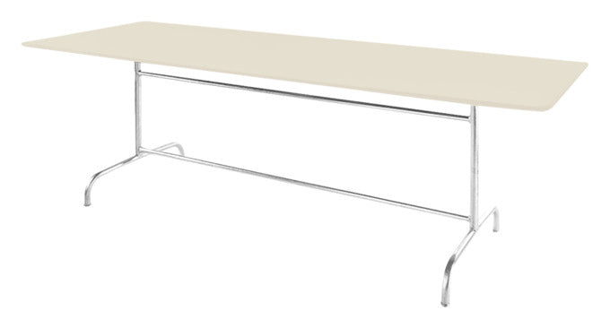 Hochwertiger Rigi Metall-Gartentisch 240x90 cm, klappbar, wetterfest, langlebig, Schweizer Qualität, Gartenmöbel, Balkon, Terrasse, outdoor.