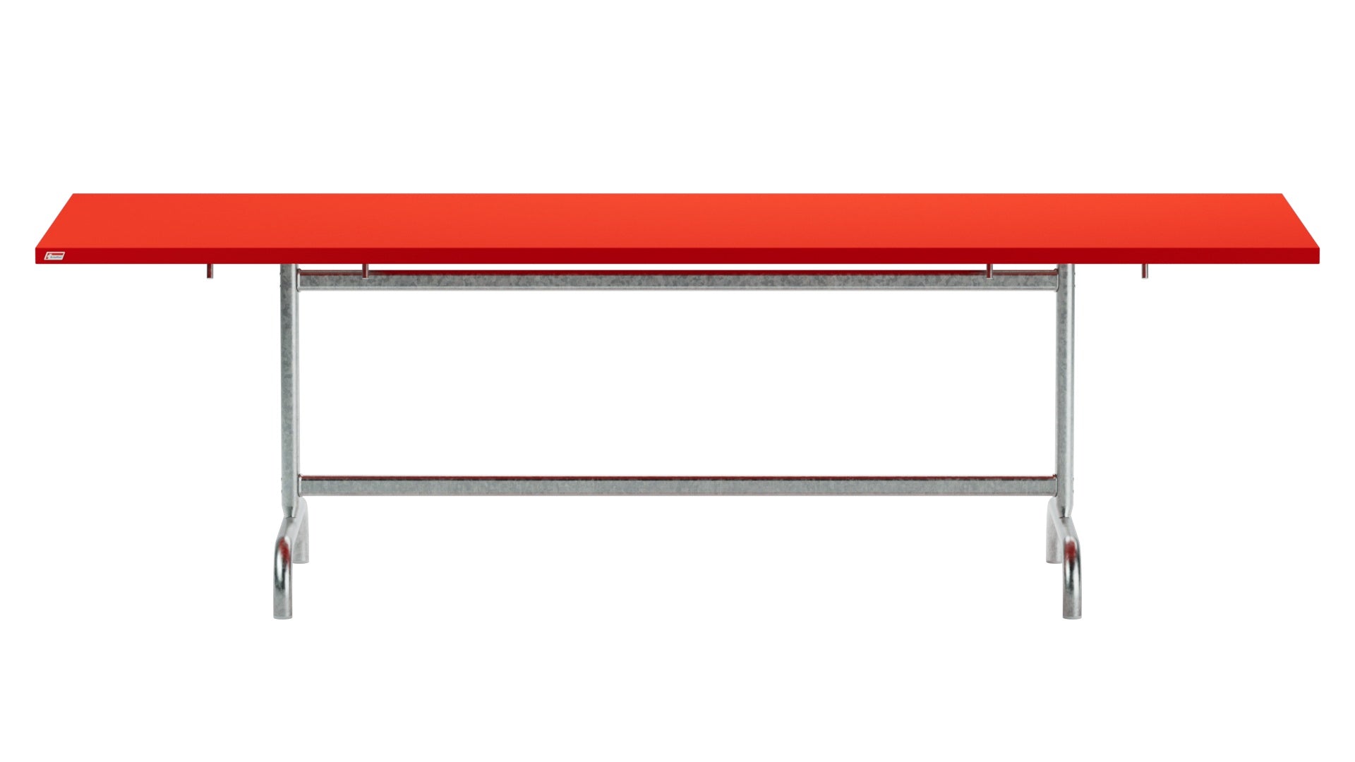 Säntis Metall-Gartentisch 240x90 klappbar in Rot präsentiert im Onlineshop von KAQTU Design AG. Gartentisch ist von Schaffner