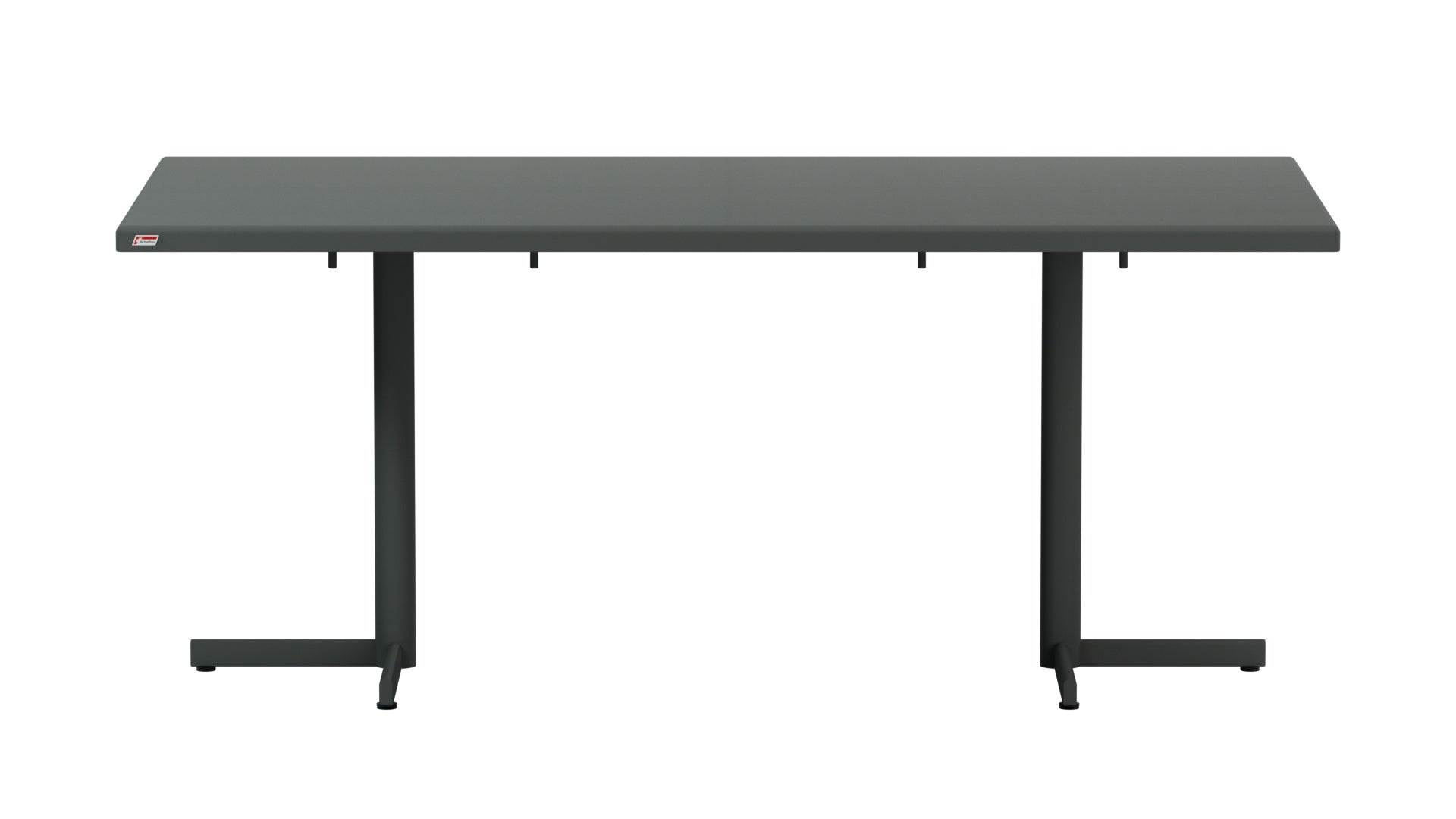 Bodensee Glasfaser-Gartentisch 176x95 klappbar in Graphit präsentiert im Onlineshop von KAQTU Design AG. Gartentisch ist von Schaffner