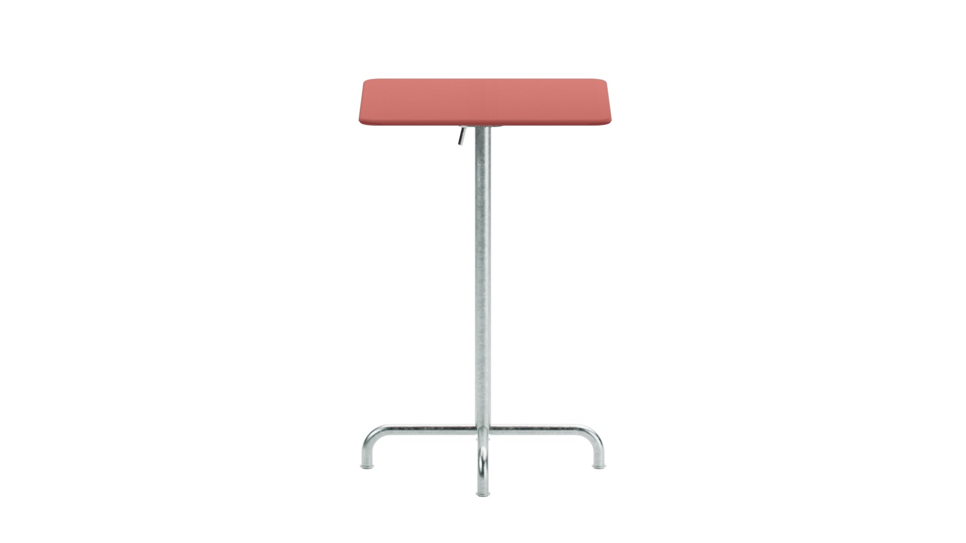 Rigi Metall-Stehtisch Outdoor 70x70 / 110 klappbar in Ahornrot präsentiert im Onlineshop von KAQTU Design AG. Hochtisch Outdoor ist von Schaffner