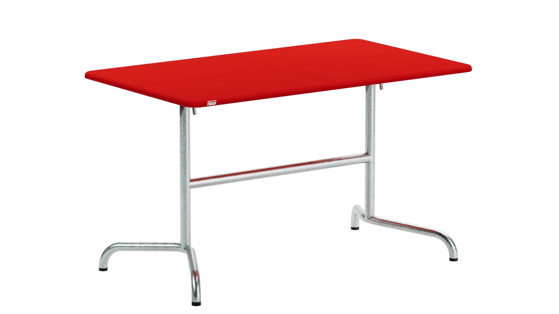 Eleganter klappbarer Gartentisch aus Glasfaser, 120x70 cm, perfekt für entspannte Stunden im Freien, robust und stilvoll für jeden Garten.
