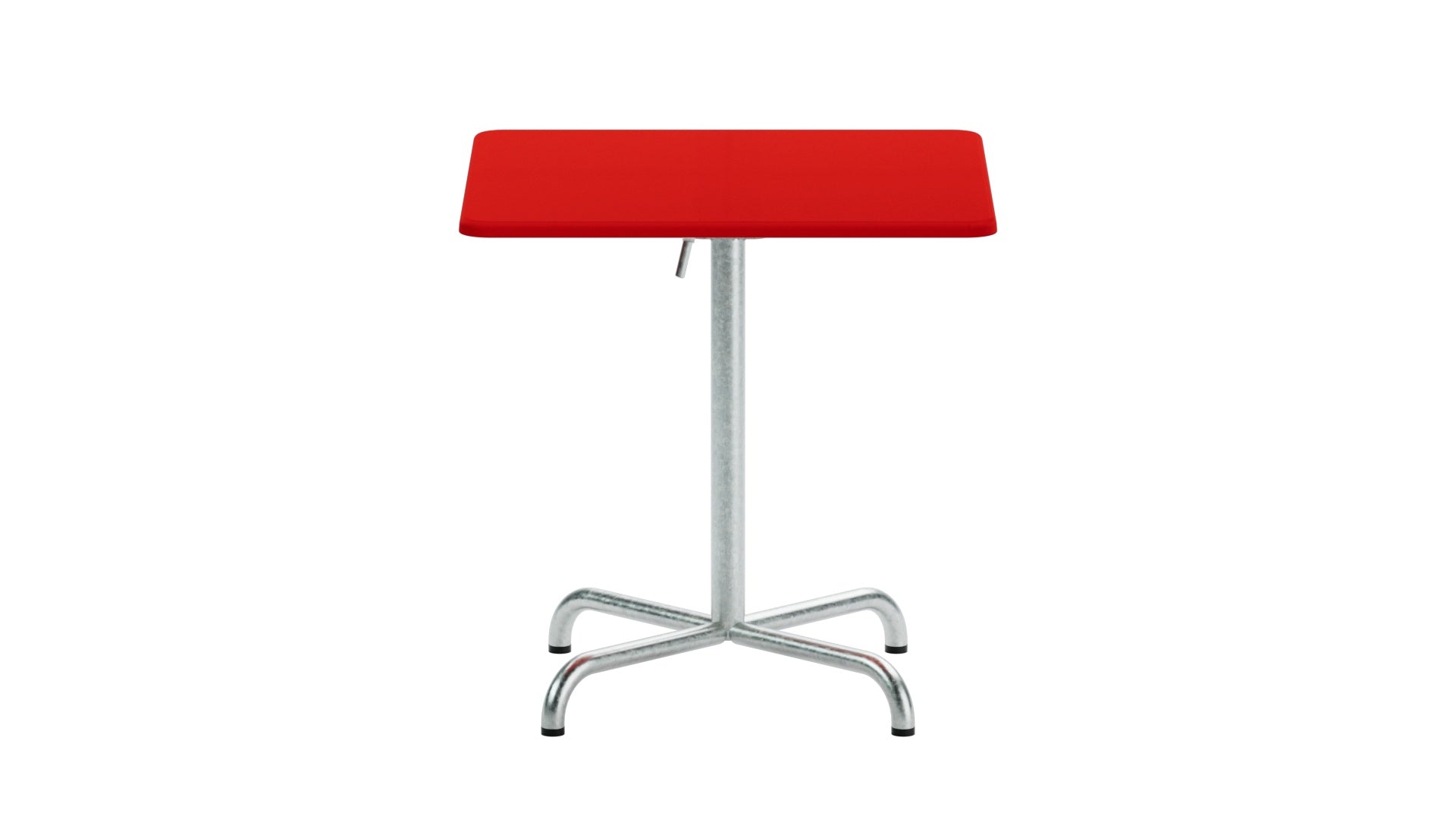 Davos Glasfaser-Gartentisch 70x70 klappbar in Rot präsentiert im Onlineshop von KAQTU Design AG. Gartentisch ist von Schaffner