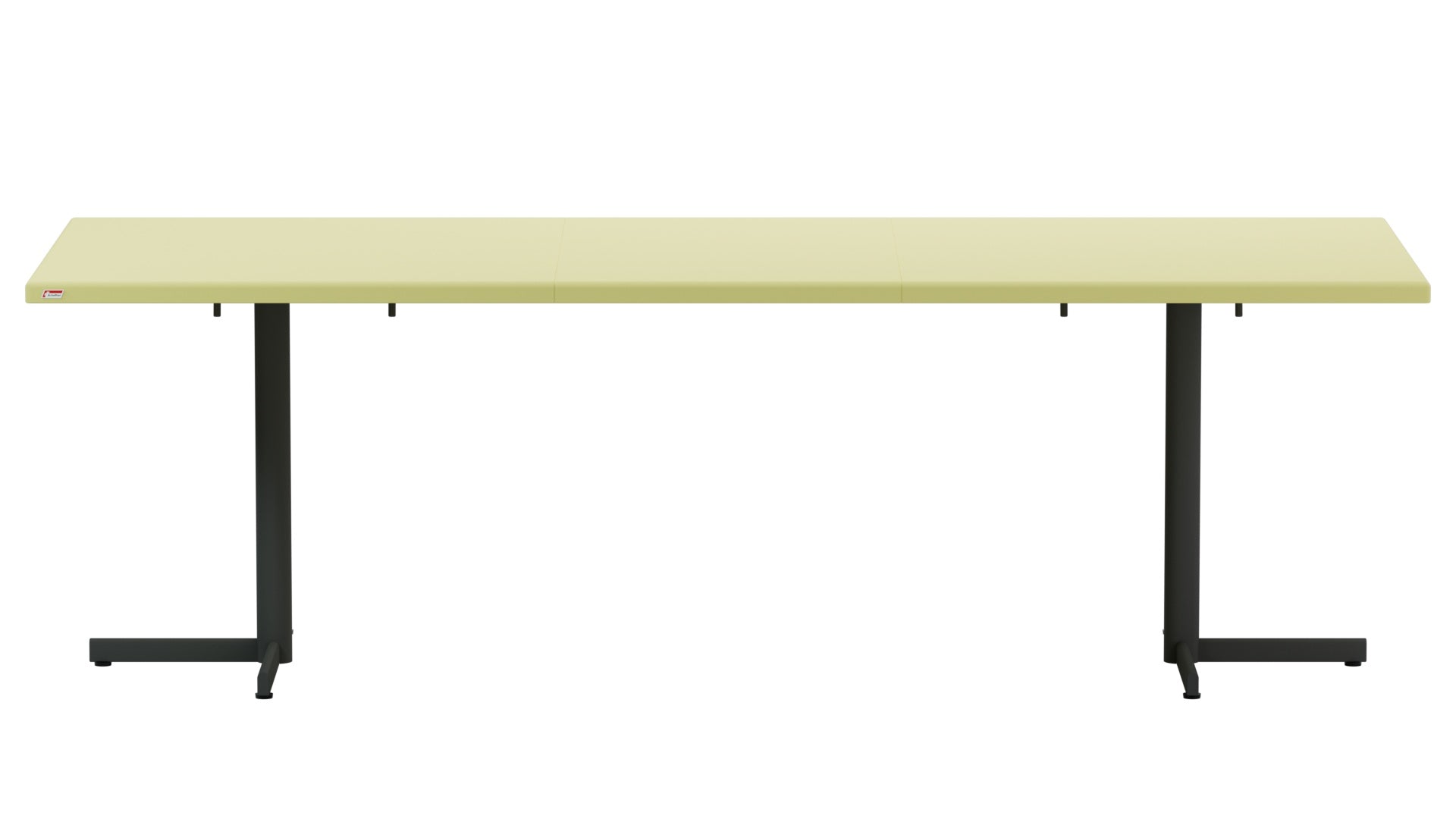 Bodensee Glasfaser-Gartentisch 176/234x95 eckig klappbar, ausziehbar in Buchsbaumgelb präsentiert im Onlineshop von KAQTU Design AG. Gartentisch ist von Schaffner