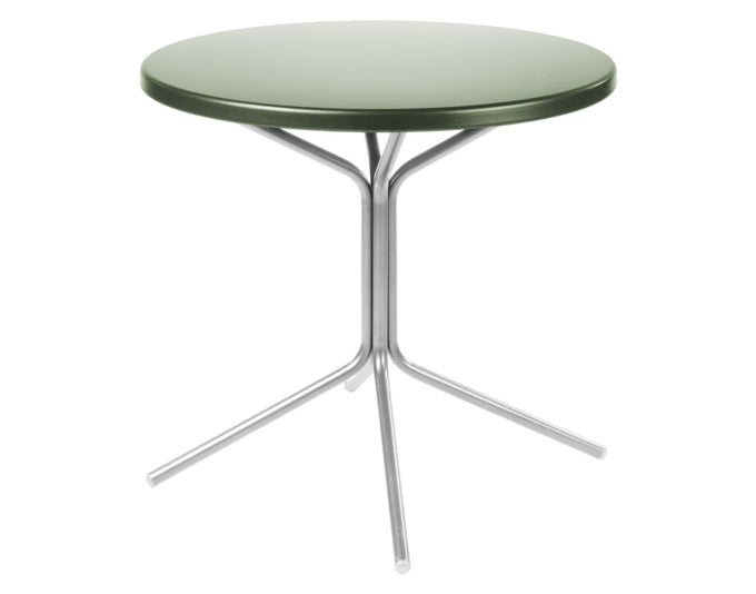 PIX Metall-Gartentisch ø60 / 70 in Pastellgrün präsentiert im Onlineshop von KAQTU Design AG. Gartentisch ist von Schaffner